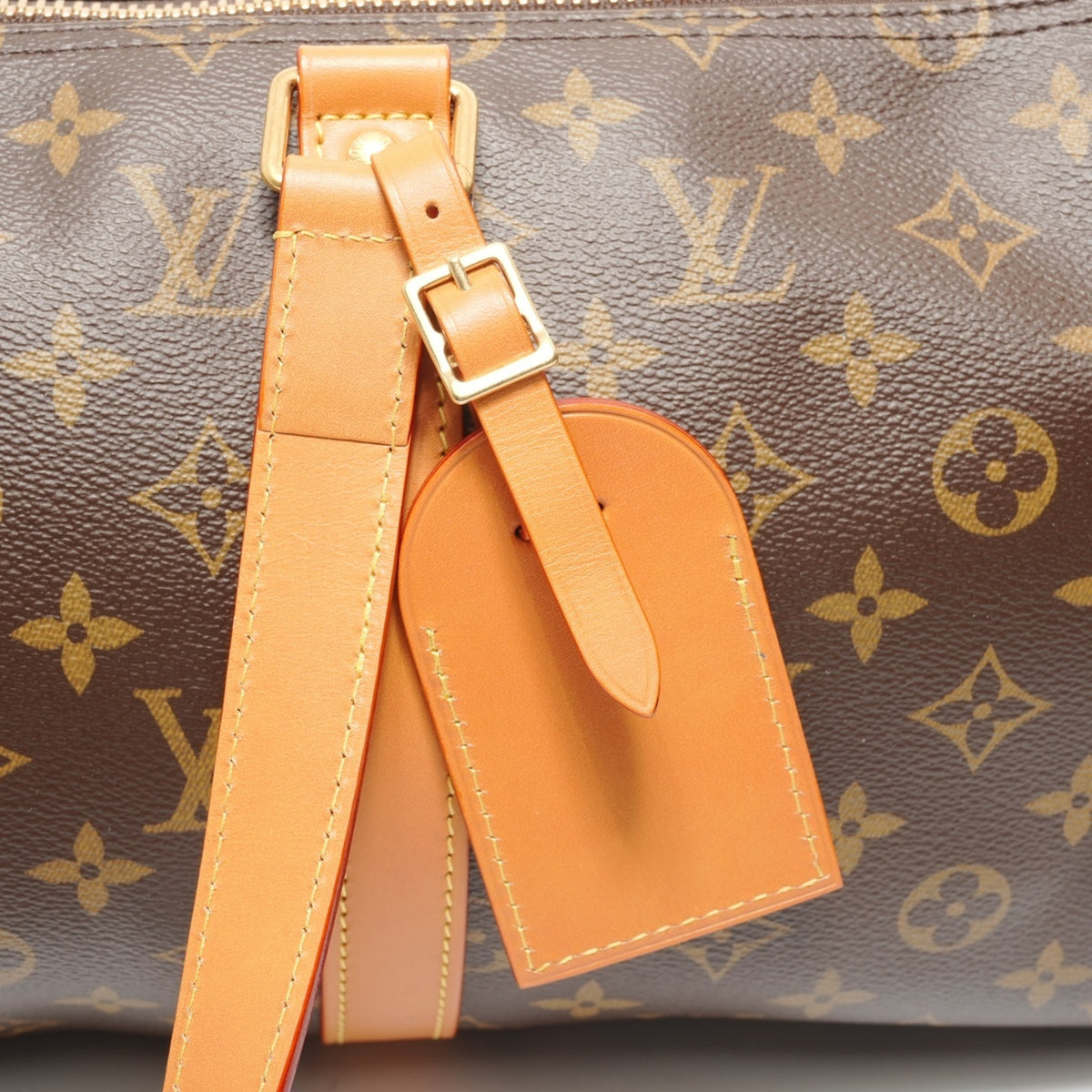 Louis Vuitton Brown Monogram Shoulder Bag (Pre-Owned)