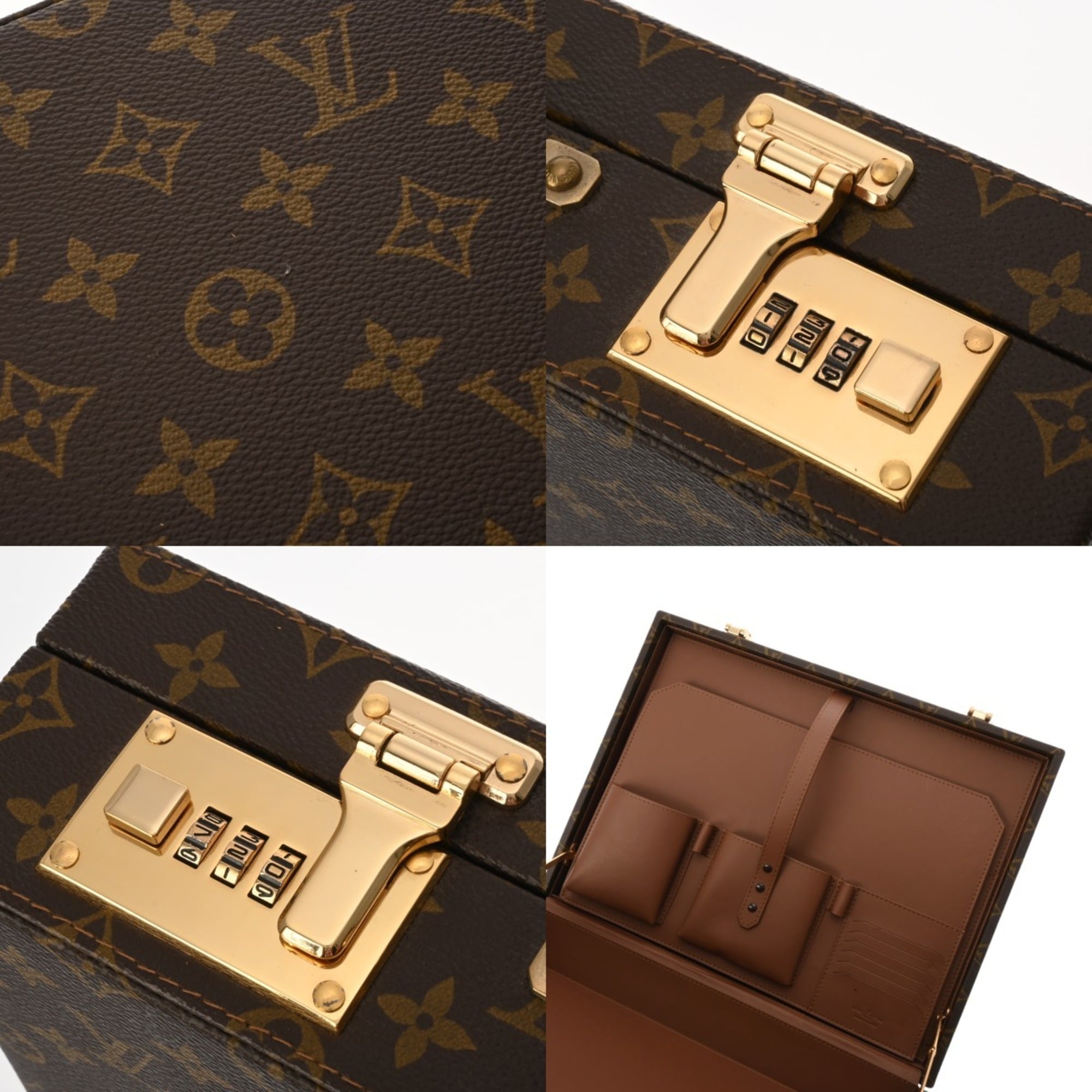 Louis Vuitton Brown Monogram Monogram Attaché Case (Pre-Owned)