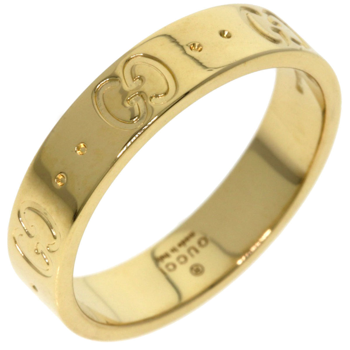 Gucci Yellow Gold (18K) Band Ring (Pre-Owned)