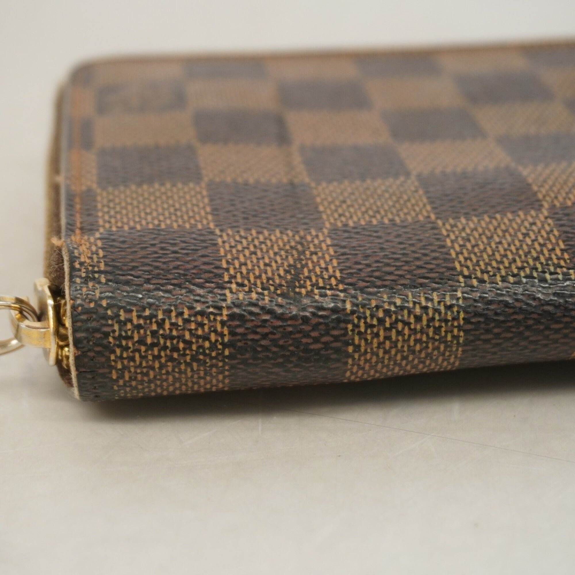 Louis Vuitton Ebene Long Wallet (Bi-Fold) (Pre-Owned)