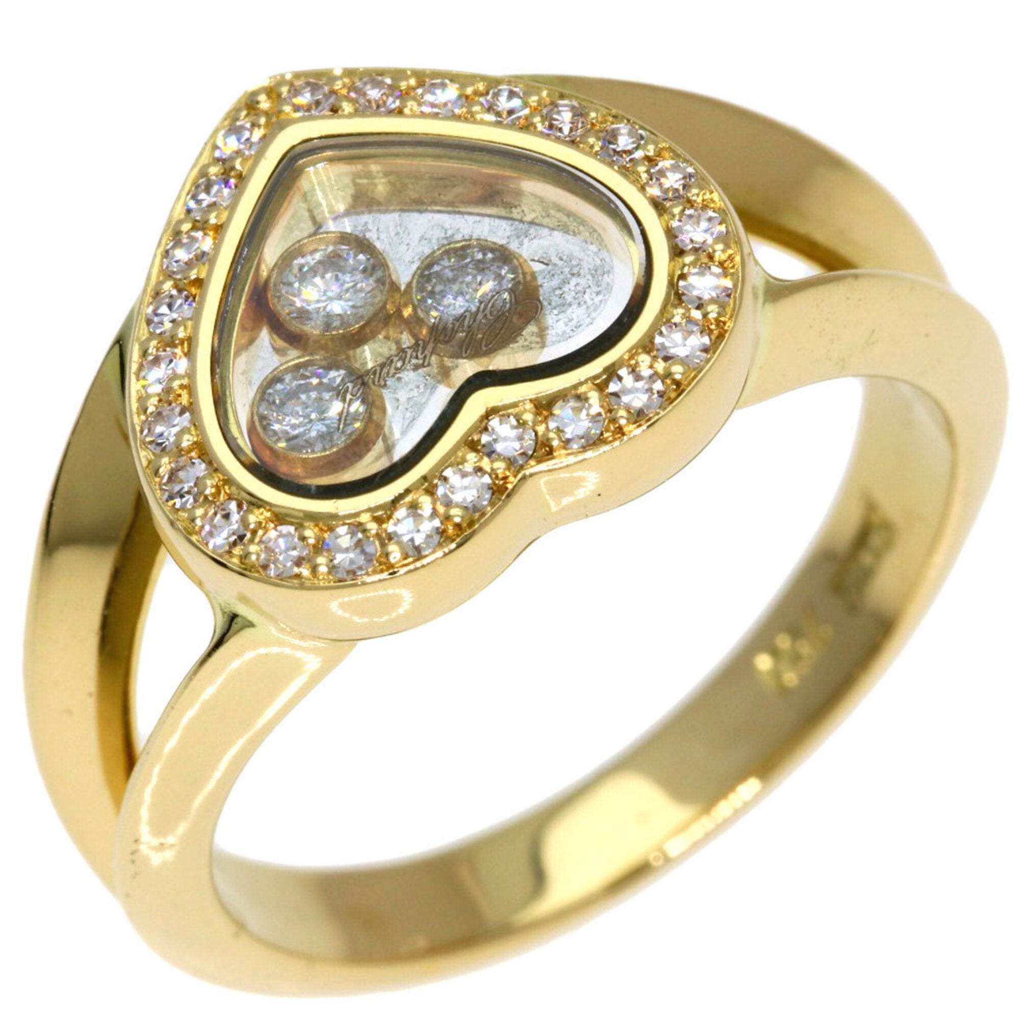 Chopard Yellow Gold (18K) Band Ring (Pre-Owned)