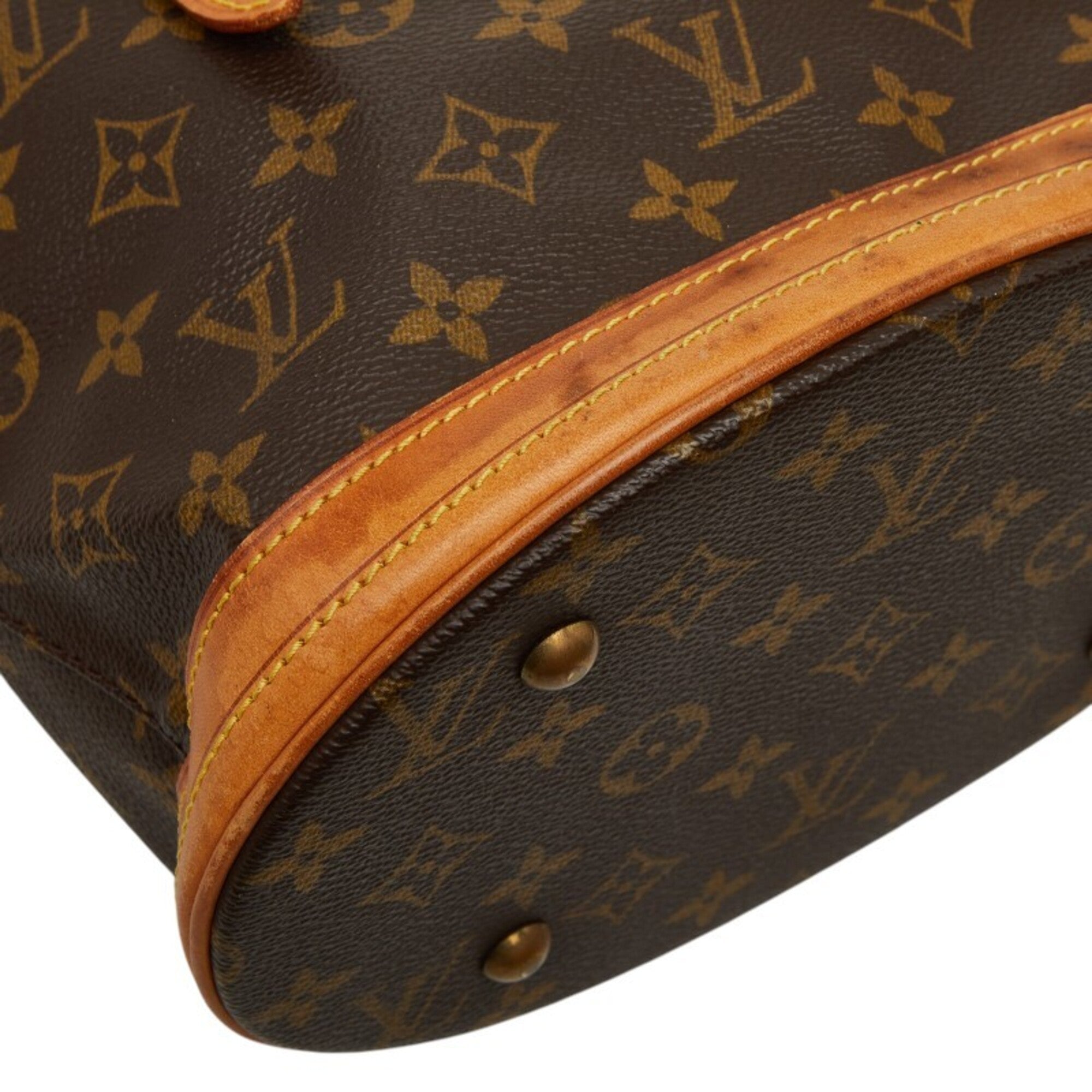Louis Vuitton Brown Monogram Pvc Leather Handbag Shoulder Bag (Pre-Owned)