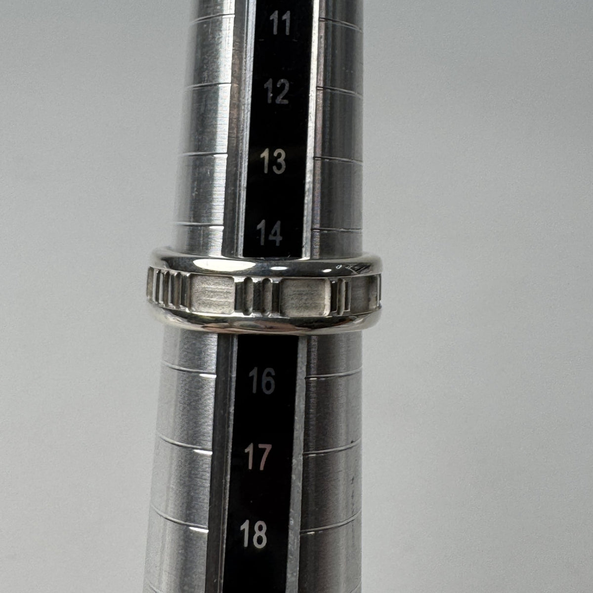 Tiffany Silver Silver 925 Band Ring (Pre-Owned)