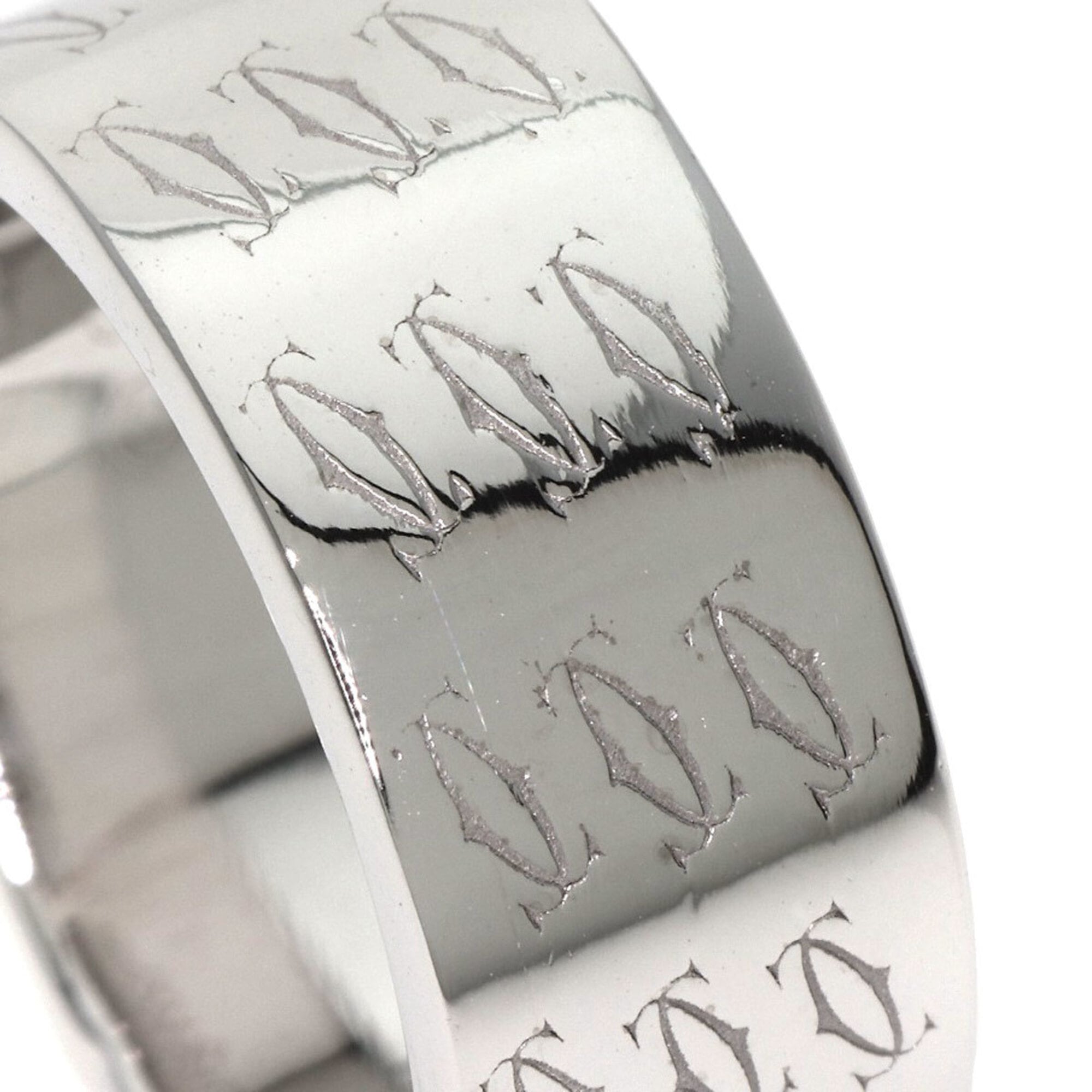 Cartier C2 White Gold (18K) Band Ring (Pre-Owned)