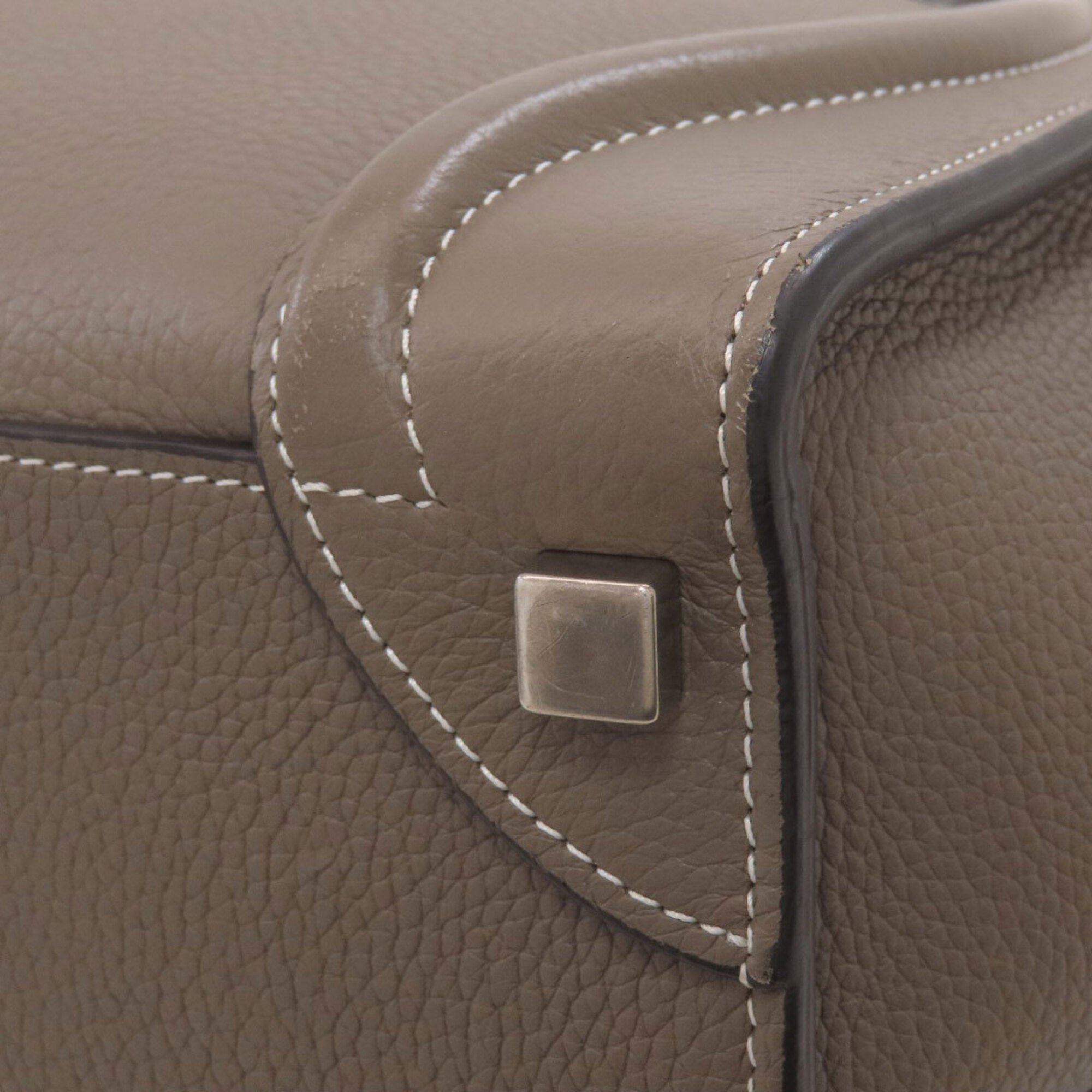 Celine Luggage Beige Leather Handbag (Pre-Owned)