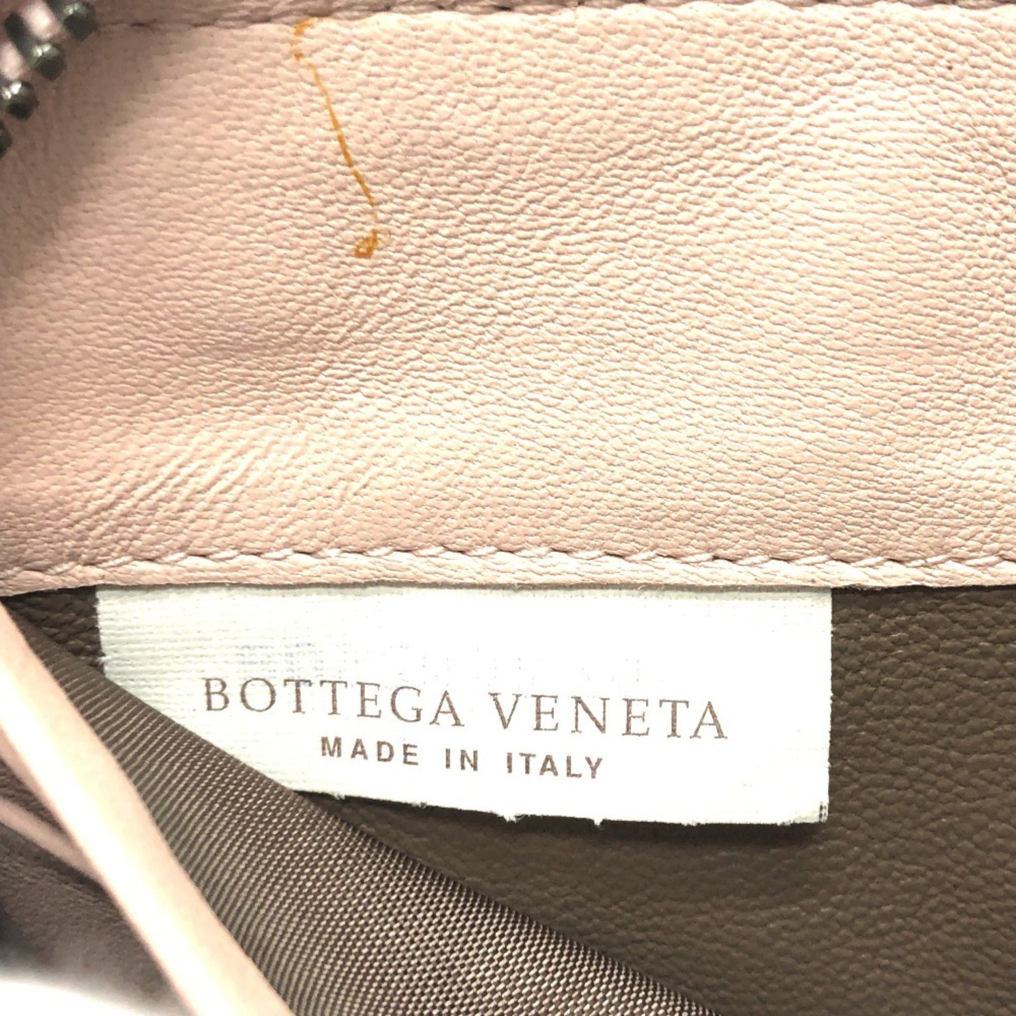 Bottega Veneta Pink Intrecciato Long Wallet (Bi-Fold) (Pre-Owned)