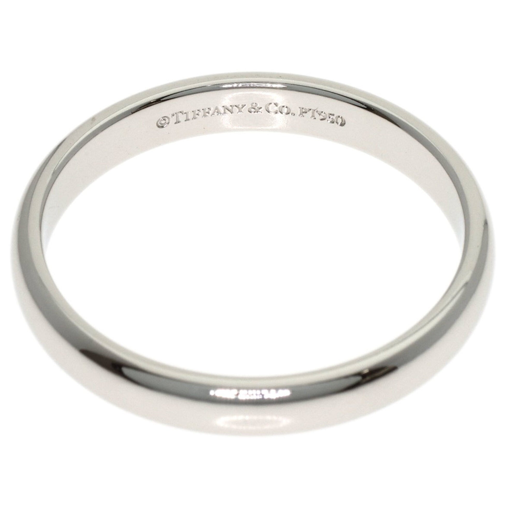 Tiffany Platinum 950 Band Ring (Pre-Owned)