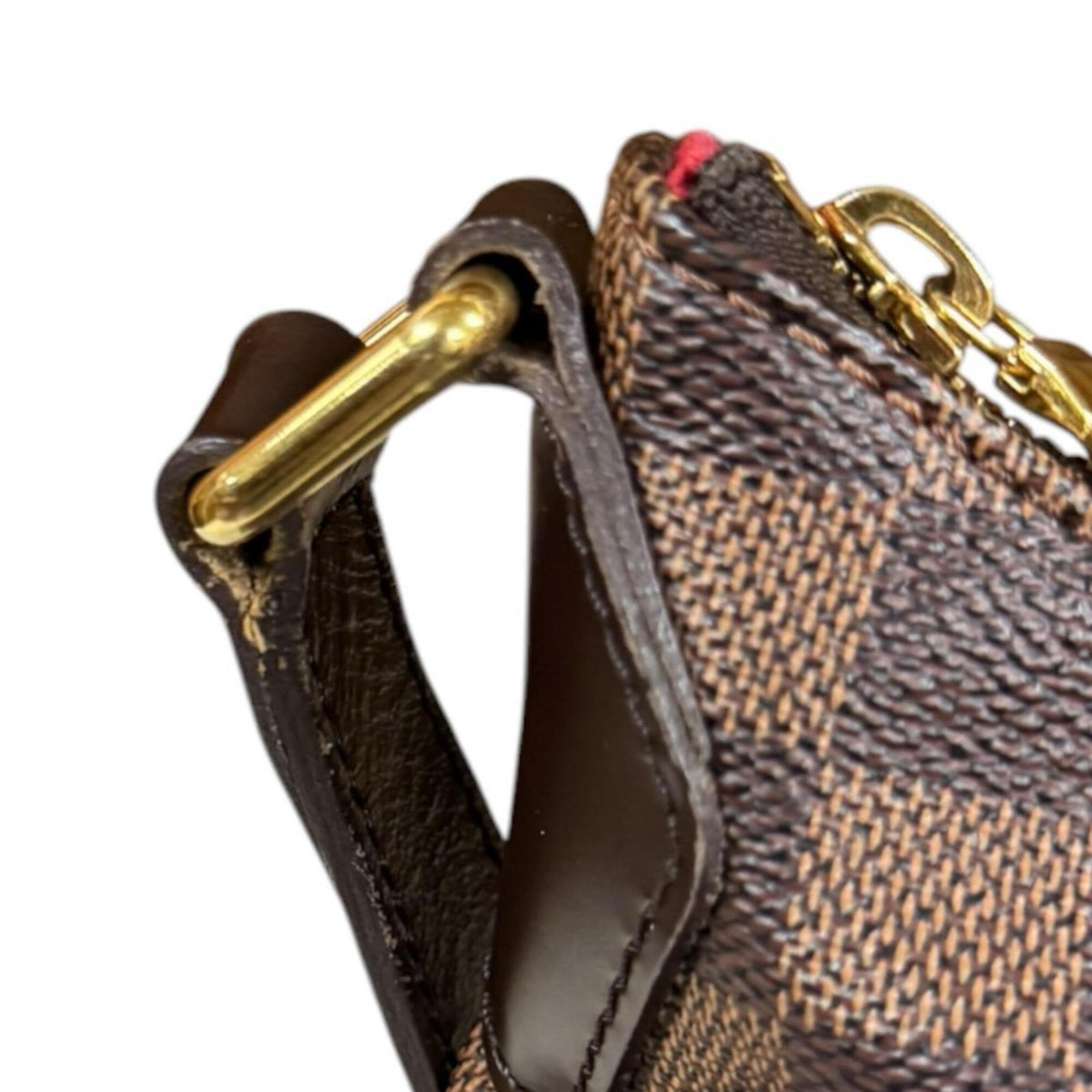 Louis Vuitton Damier Brown Damier Canvas Shoulder Bag (Pre-Owned)