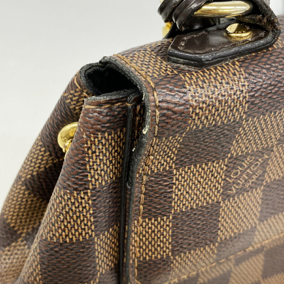 Louis Vuitton Ebene Noir Handbag (Pre-Owned)