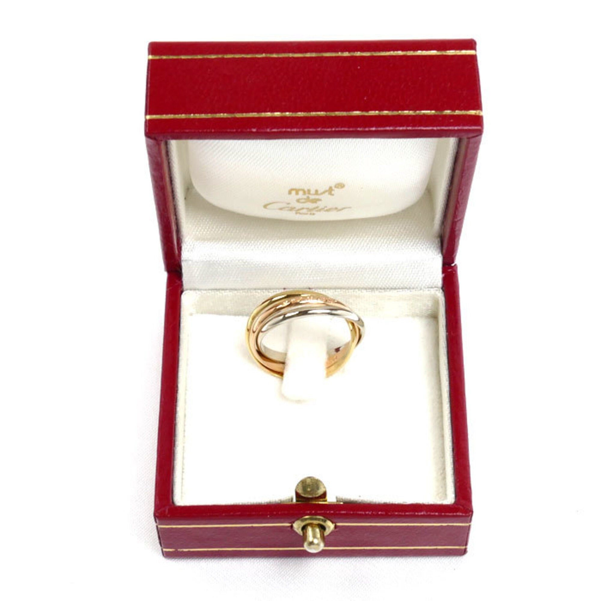 Cartier Yellow Gold (18K) Pink Gold (18K) White Gold (18K) Band Ring (Pre-Owned)