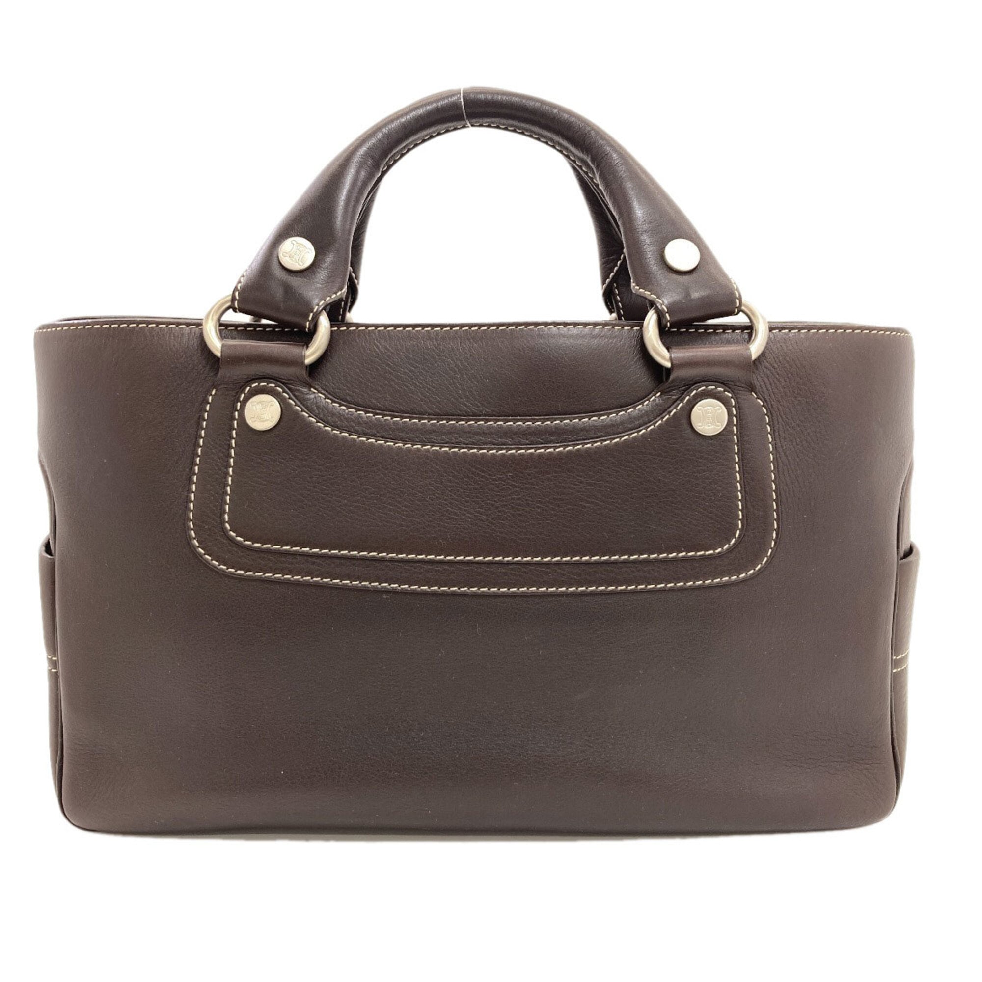 Celine Brown Leather Handbag (Pre-Owned)