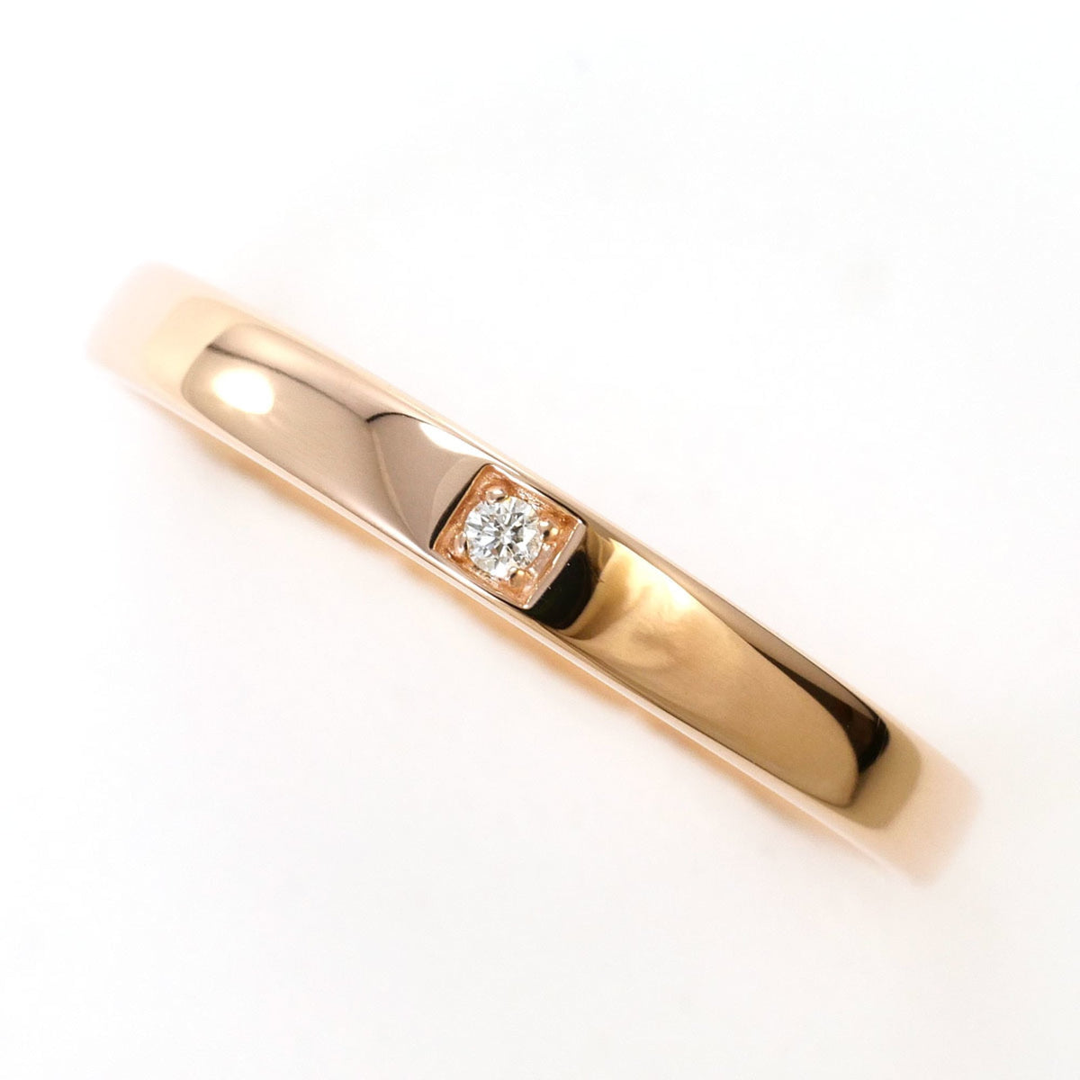 Unbranded Pink Gold Pink Gold (10K) Band Ring (Pre-Owned)