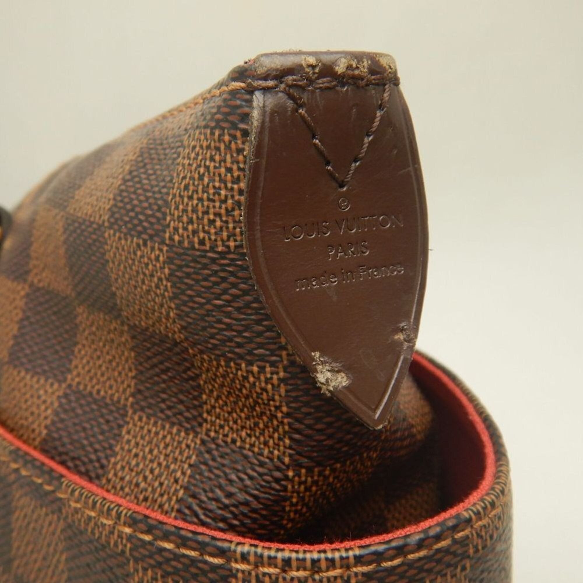 Louis Vuitton Ebene Damier Canvas Tote Bag (Pre-Owned)