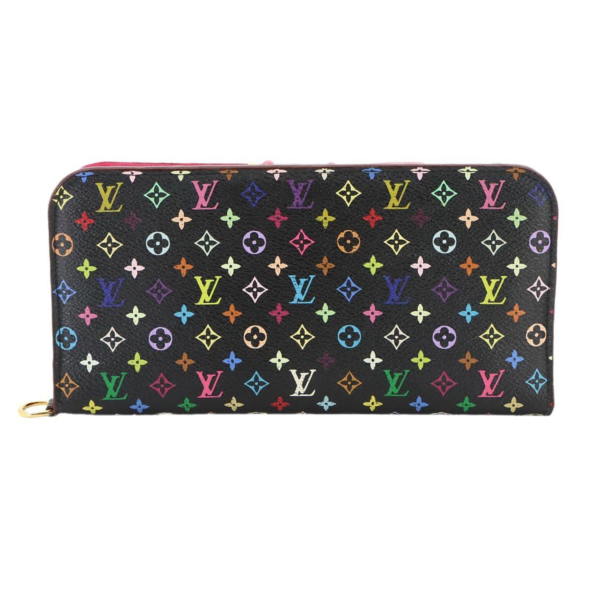 Louis Vuitton Multi-Color Noir Monogram Multicolore Long Wallet (Bi-Fold) (Pre-Owned)