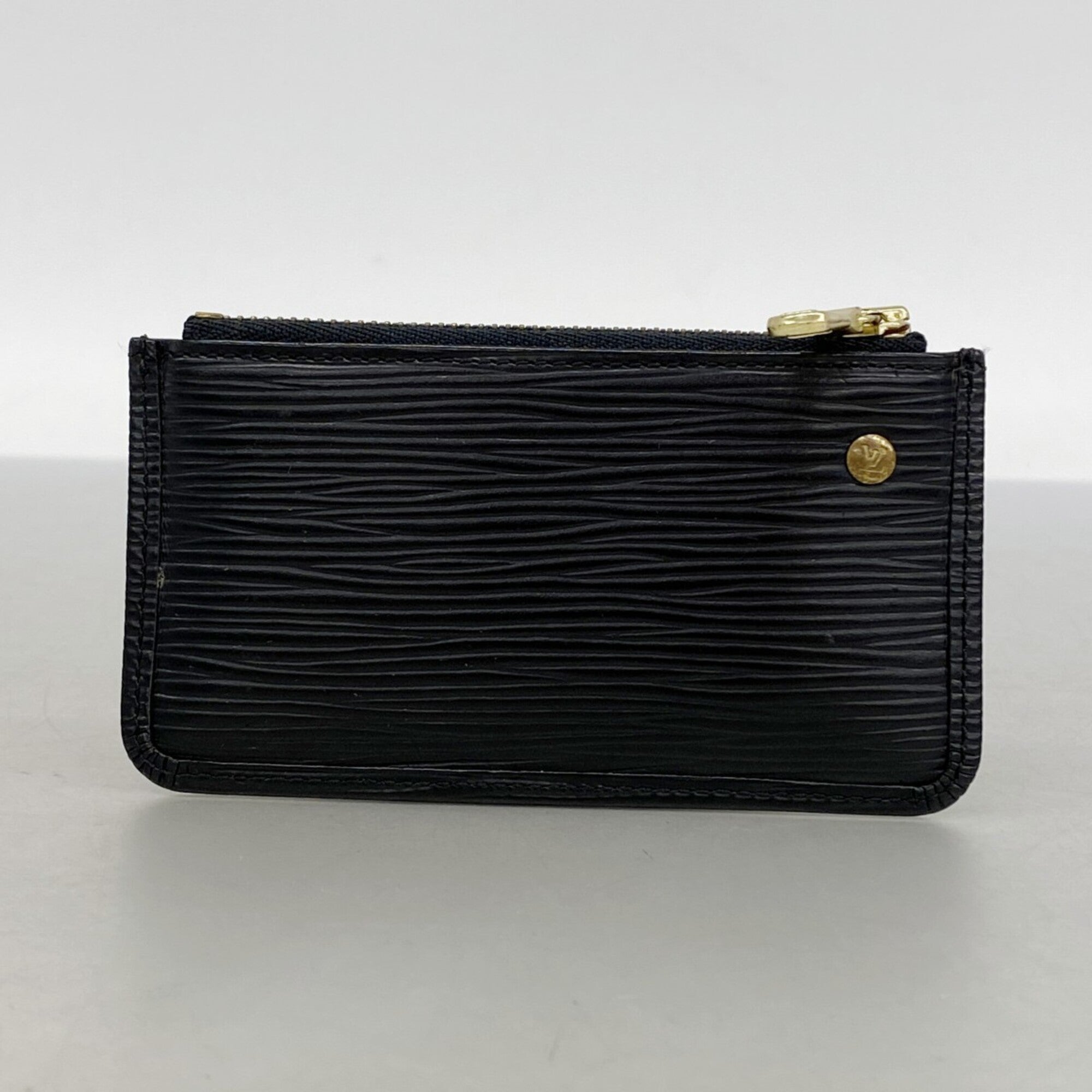 Louis Vuitton Noir Coin Purse/Coin Case (Pre-Owned)