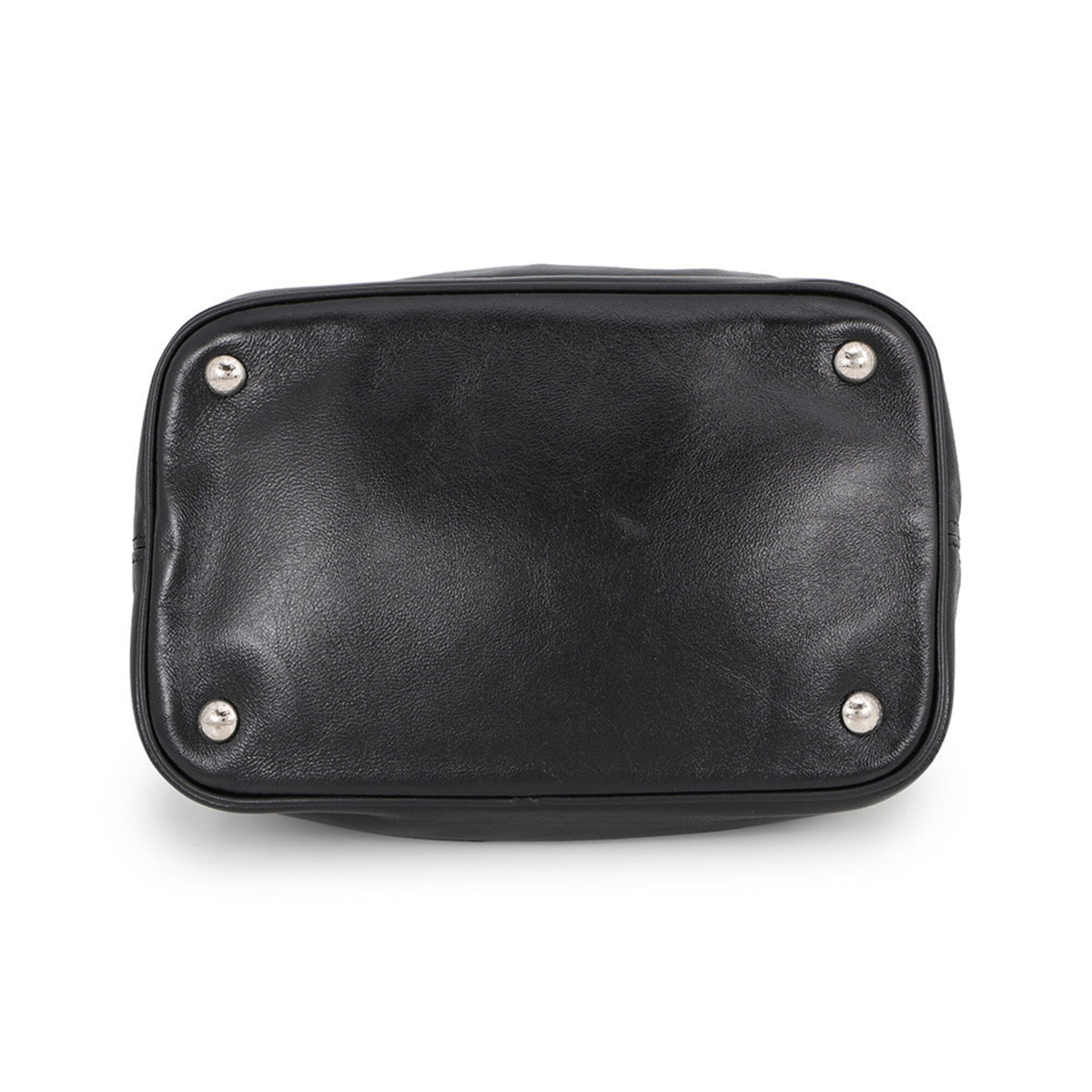 Louis Vuitton Black Noir Leather Handbag (Pre-Owned)