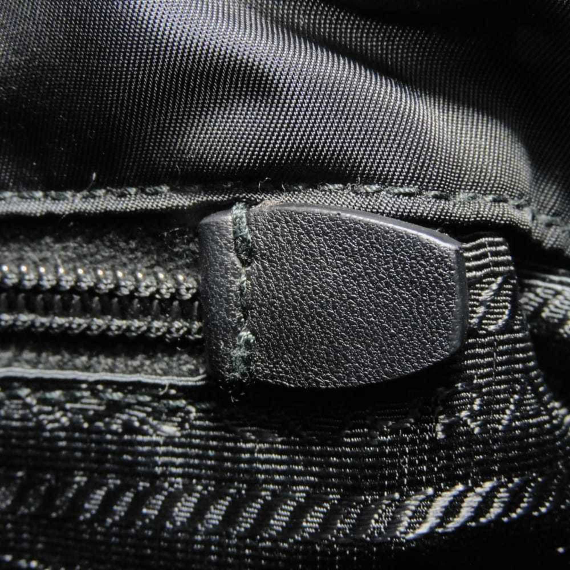 Prada Black Nero Nylon Shoulder Bag Tote Bag (Pre-Owned)
