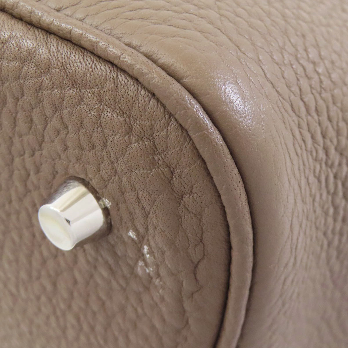Hermes Picotin Etoupe Gray Handbag (Pre-Owned)