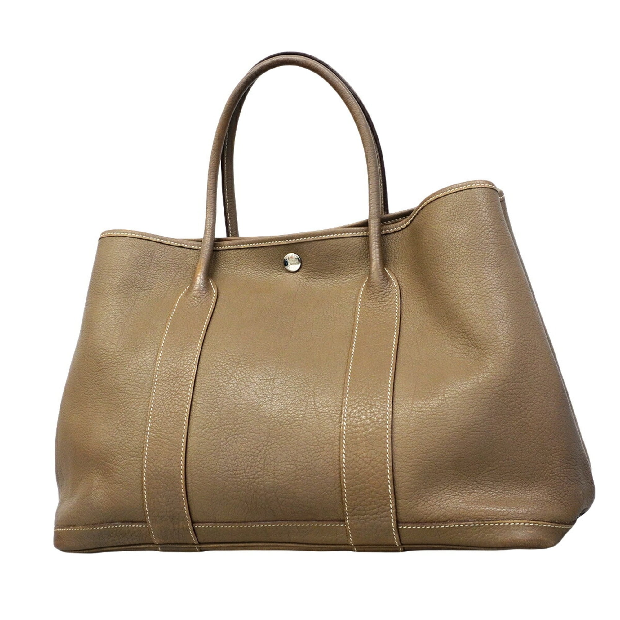 Hermes Etoupe Gray Negonda Leather Tote Bag (Pre-Owned)