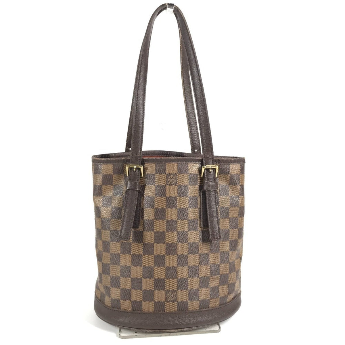 Louis Vuitton Brown Damier Canvas Ebene Galle Damier Graphite Pouch Shoulder Bag Tote Bag (Pre-Owned)