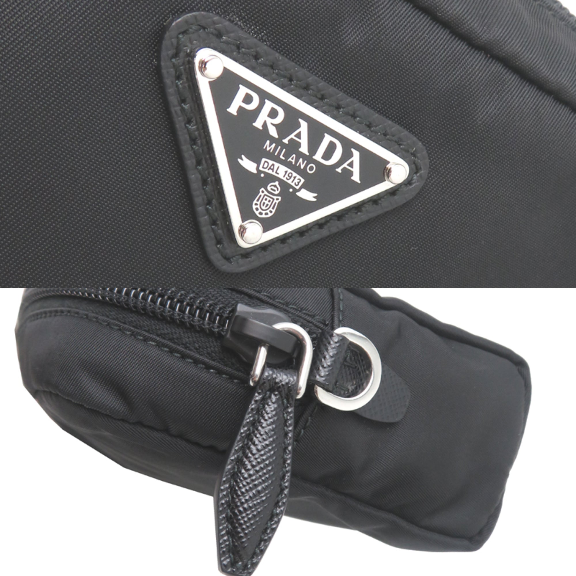 Prada Black Nylon Pouch (Pre-Owned)