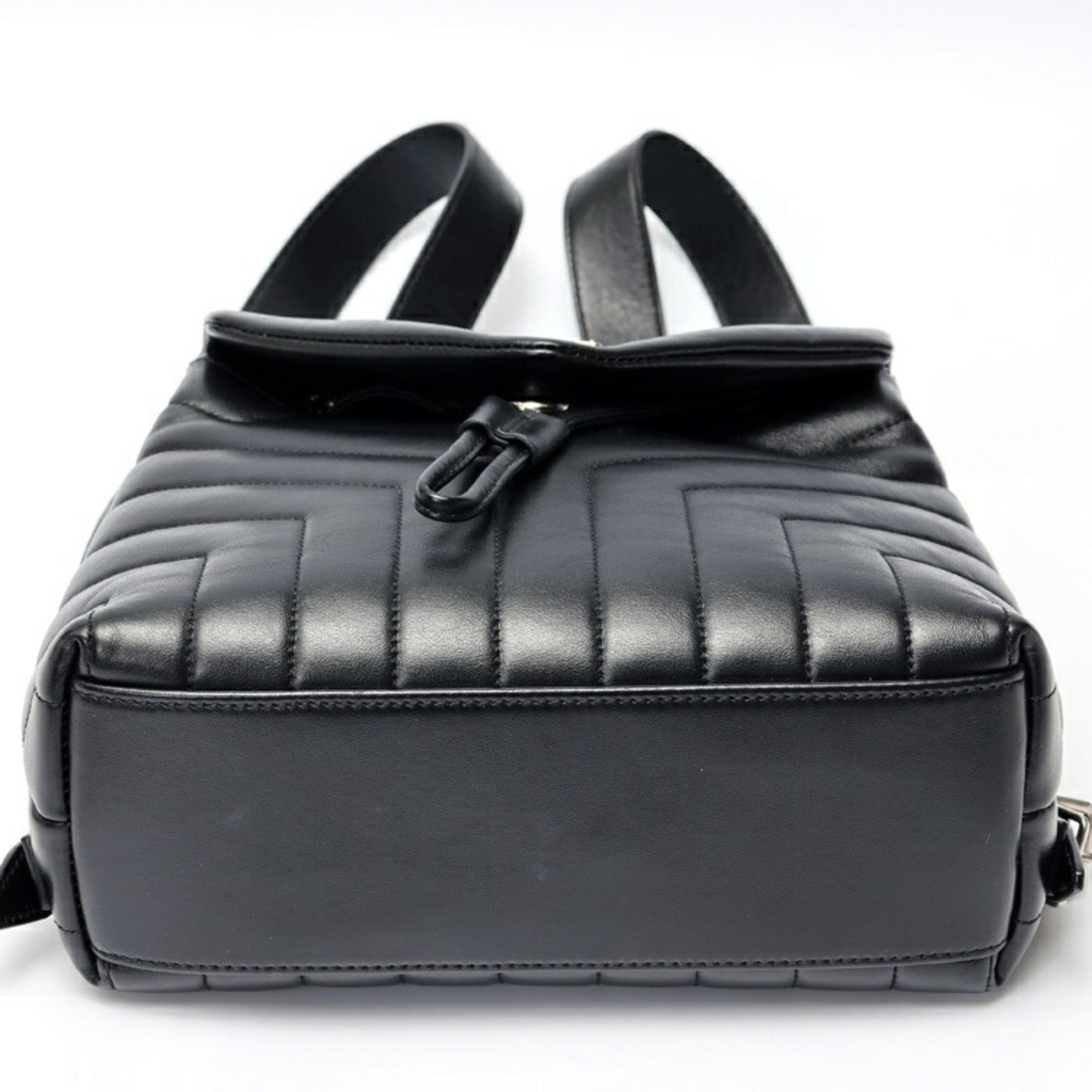 Saint Laurent Black Leather Backpack (Pre-Owned)