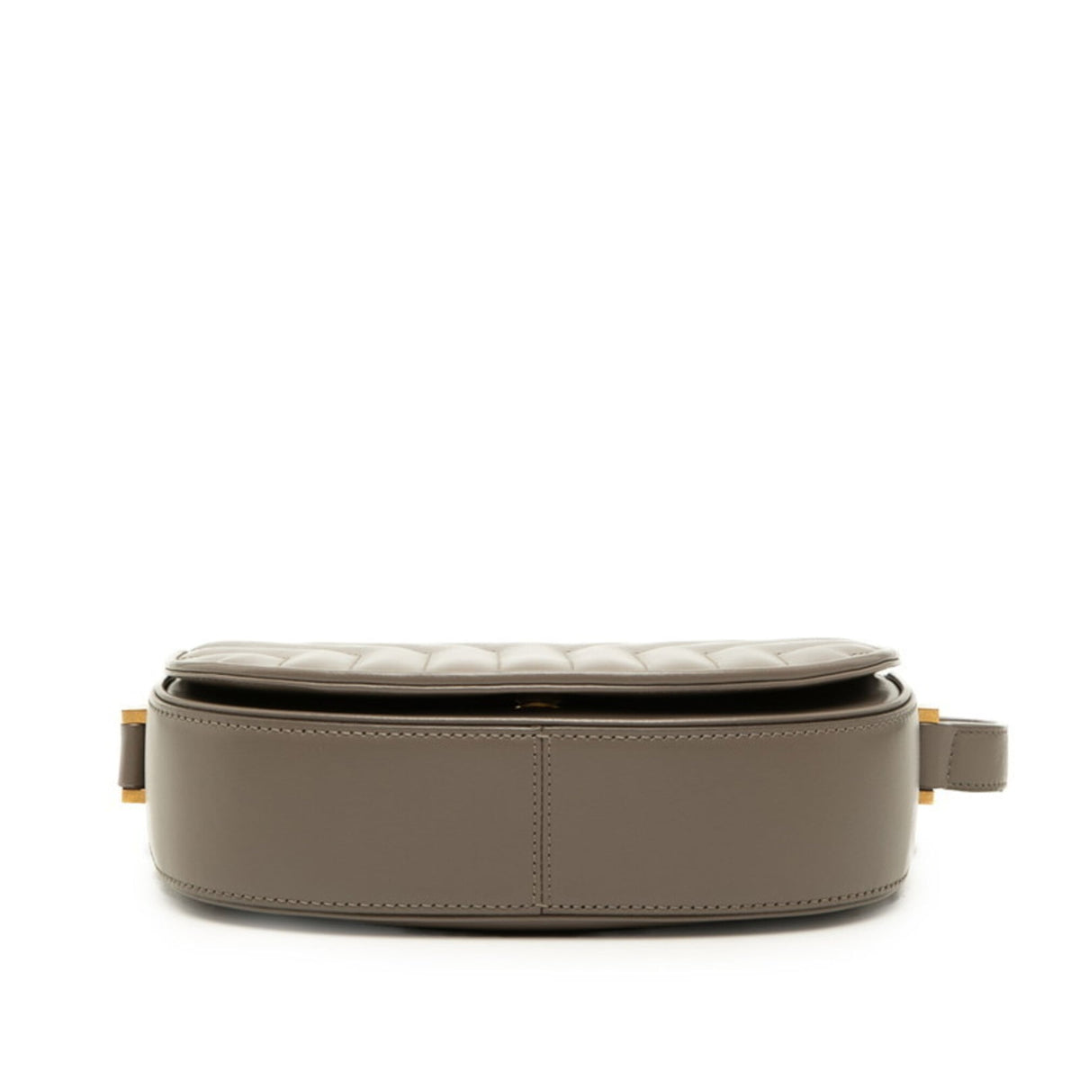 Saint Laurent Gray Leather Shoulder Bag (Pre-Owned)