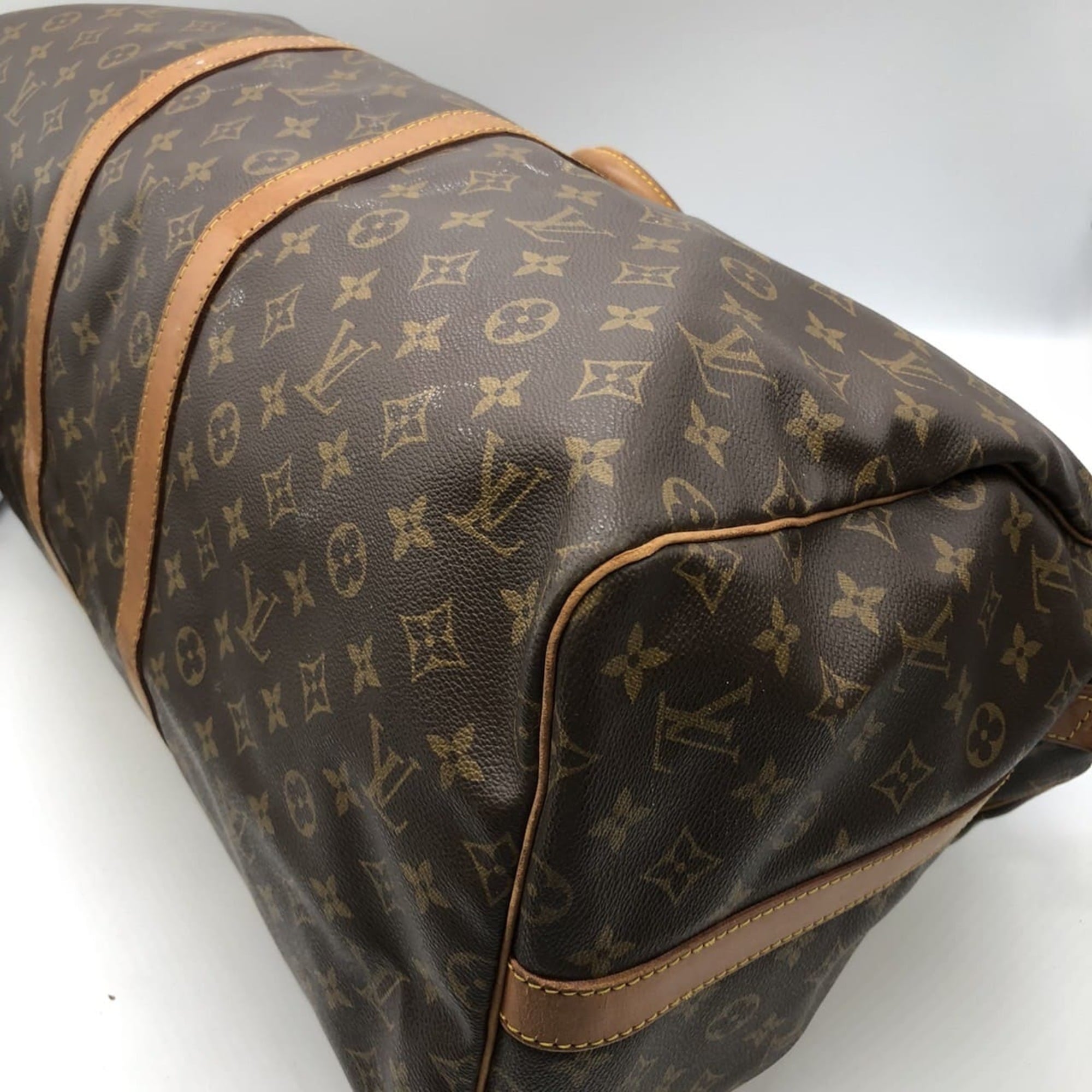 Louis Vuitton Brown Monogram Monogram Boston Bag (Pre-Owned)