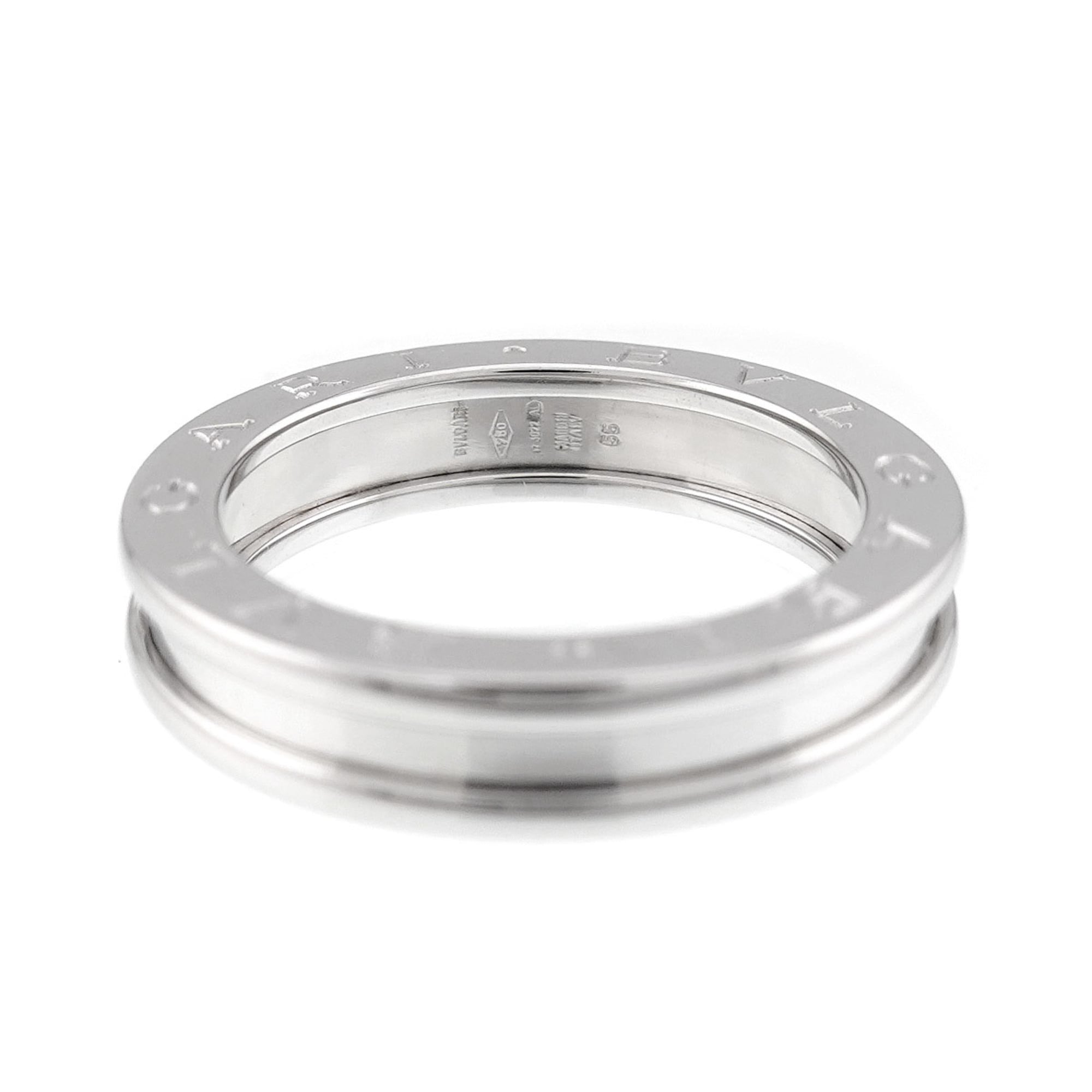 Bvlgari White Gold (18K) Band Ring (Pre-Owned)