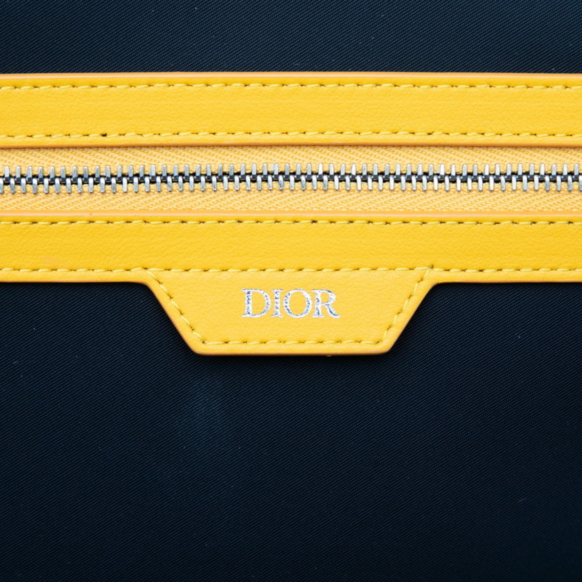 Christian Dior Yellow Leather Sling Bag (Pre-Owned)