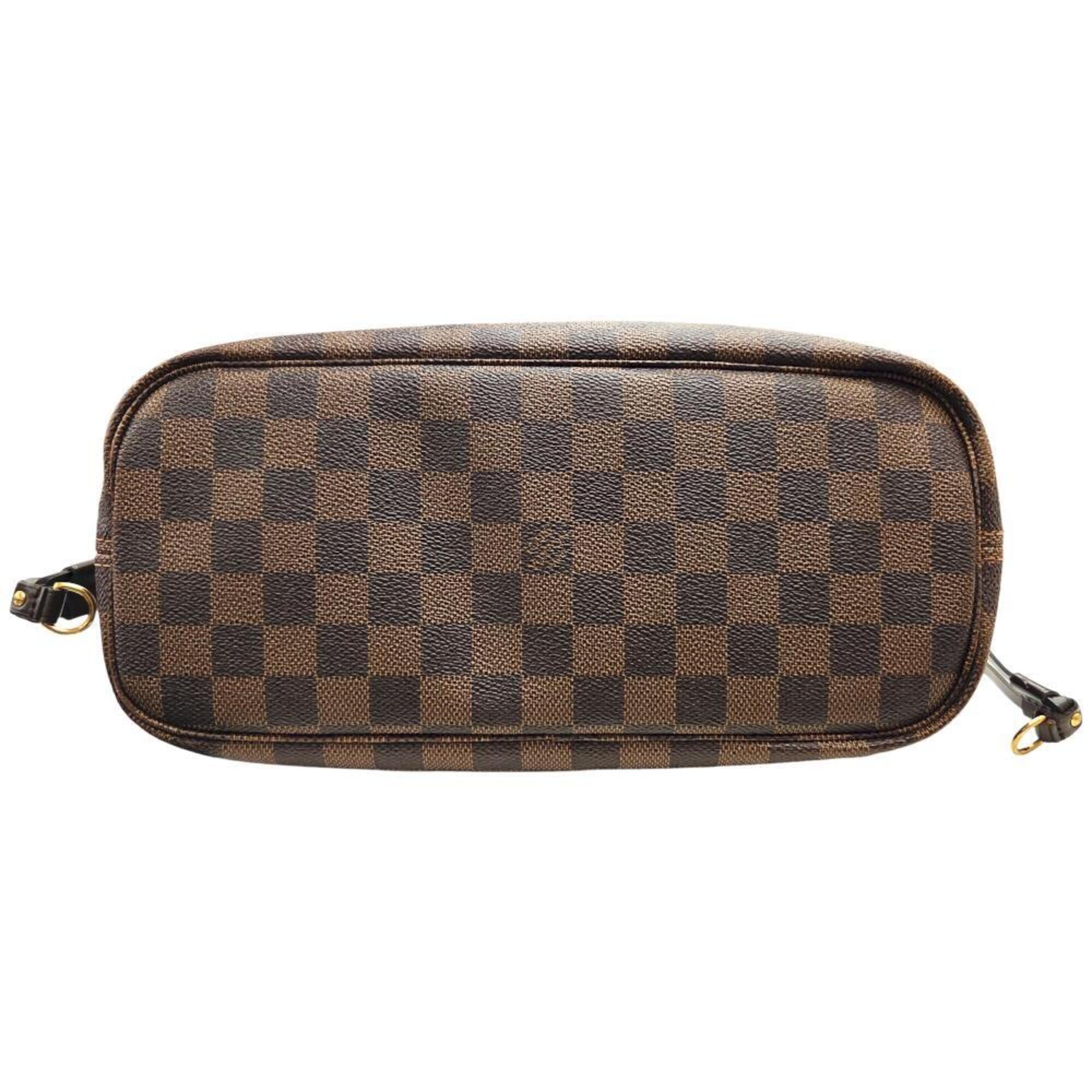 Louis Vuitton Brown Damier Canvas Ebene Damier Canvas Pvc Tote Bag (Pre-Owned)