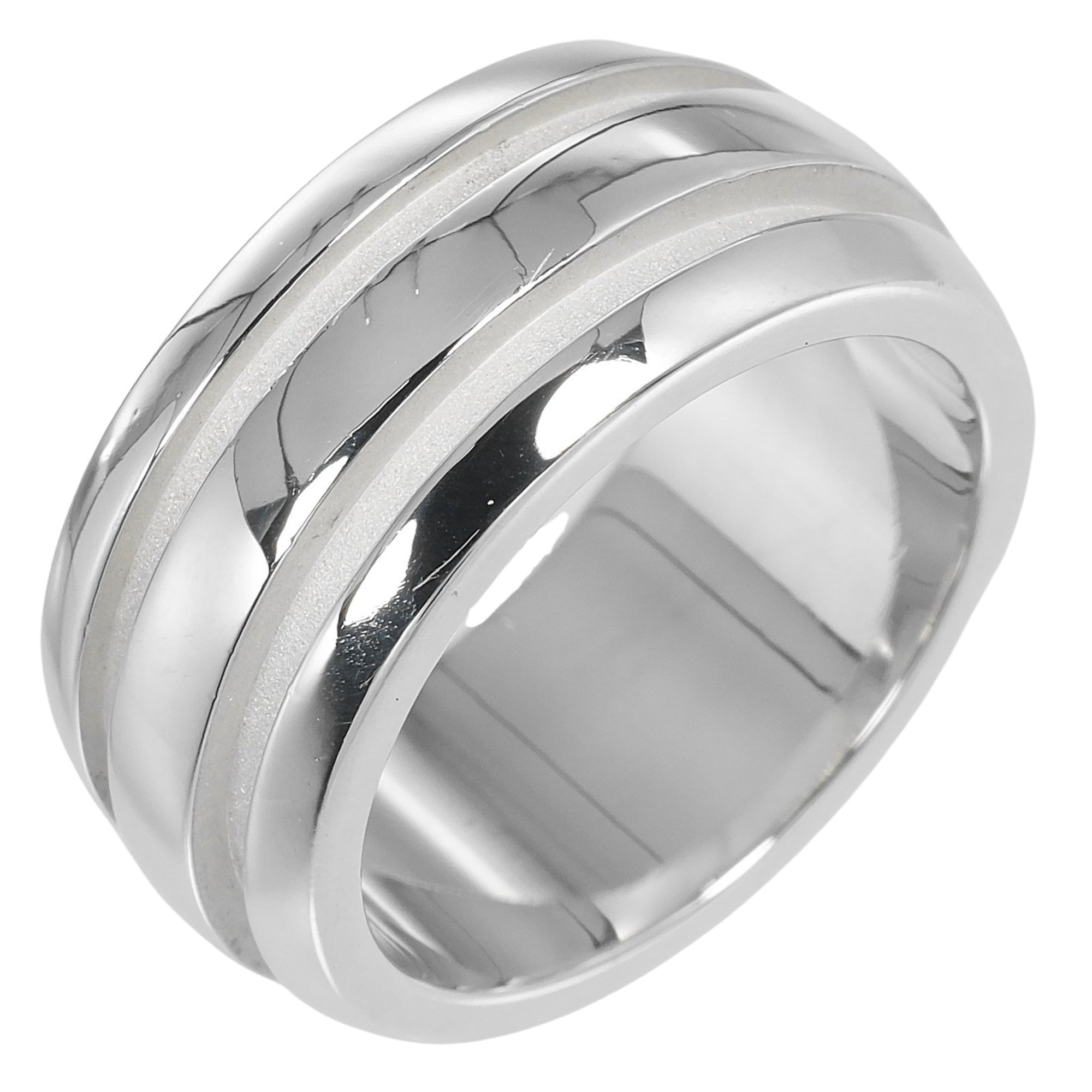 Tiffany Silver Silver 925 Band Ring (Pre-Owned)