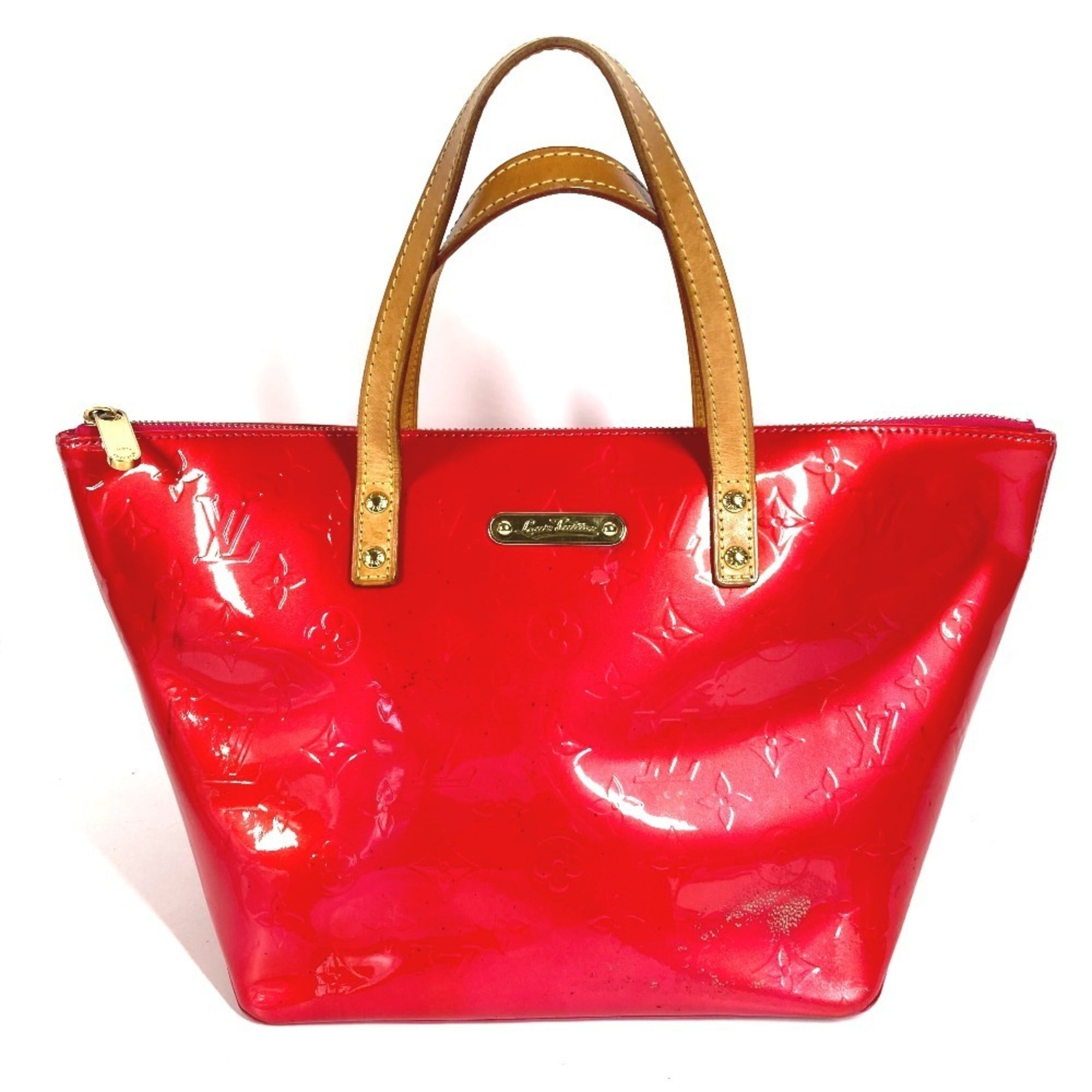 Louis Vuitton Pink Rose Pop Monogram Vernis Handbag Tote Bag (Pre-Owned)