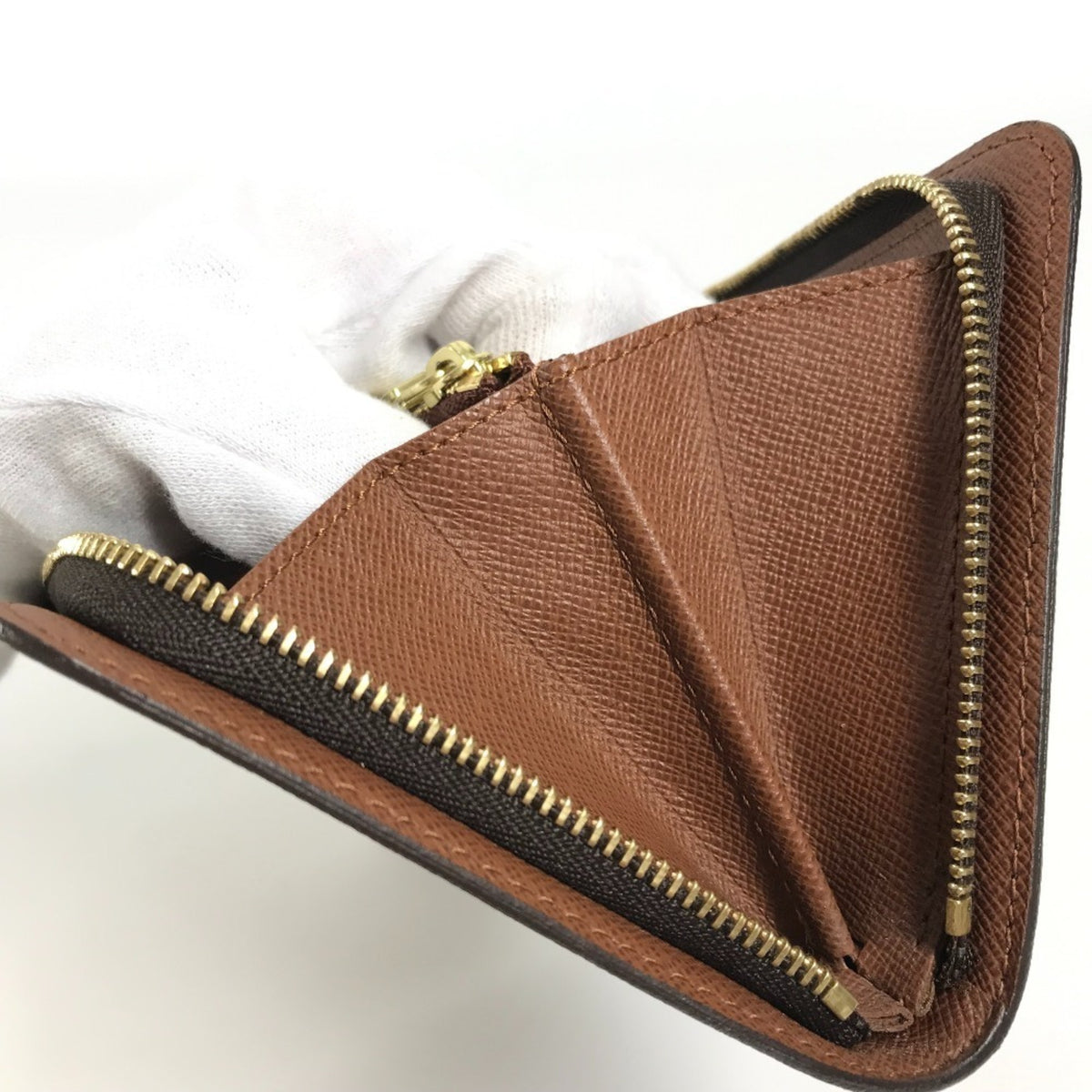 Louis Vuitton Monogram Brown Monogram Long Wallet (Bi-Fold) (Pre-Owned)