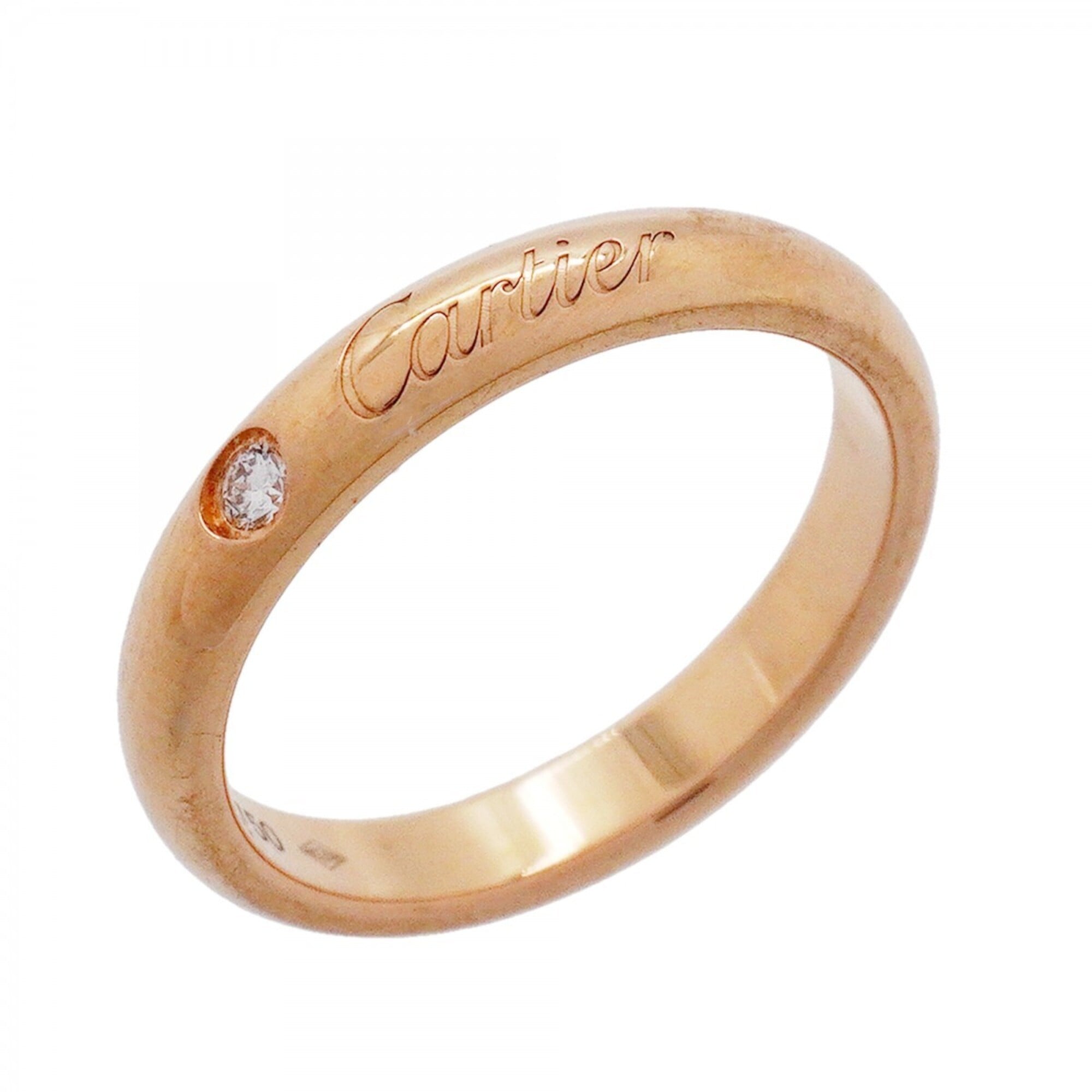 Cartier Pink Gold (18K) Band Ring (Pre-Owned)