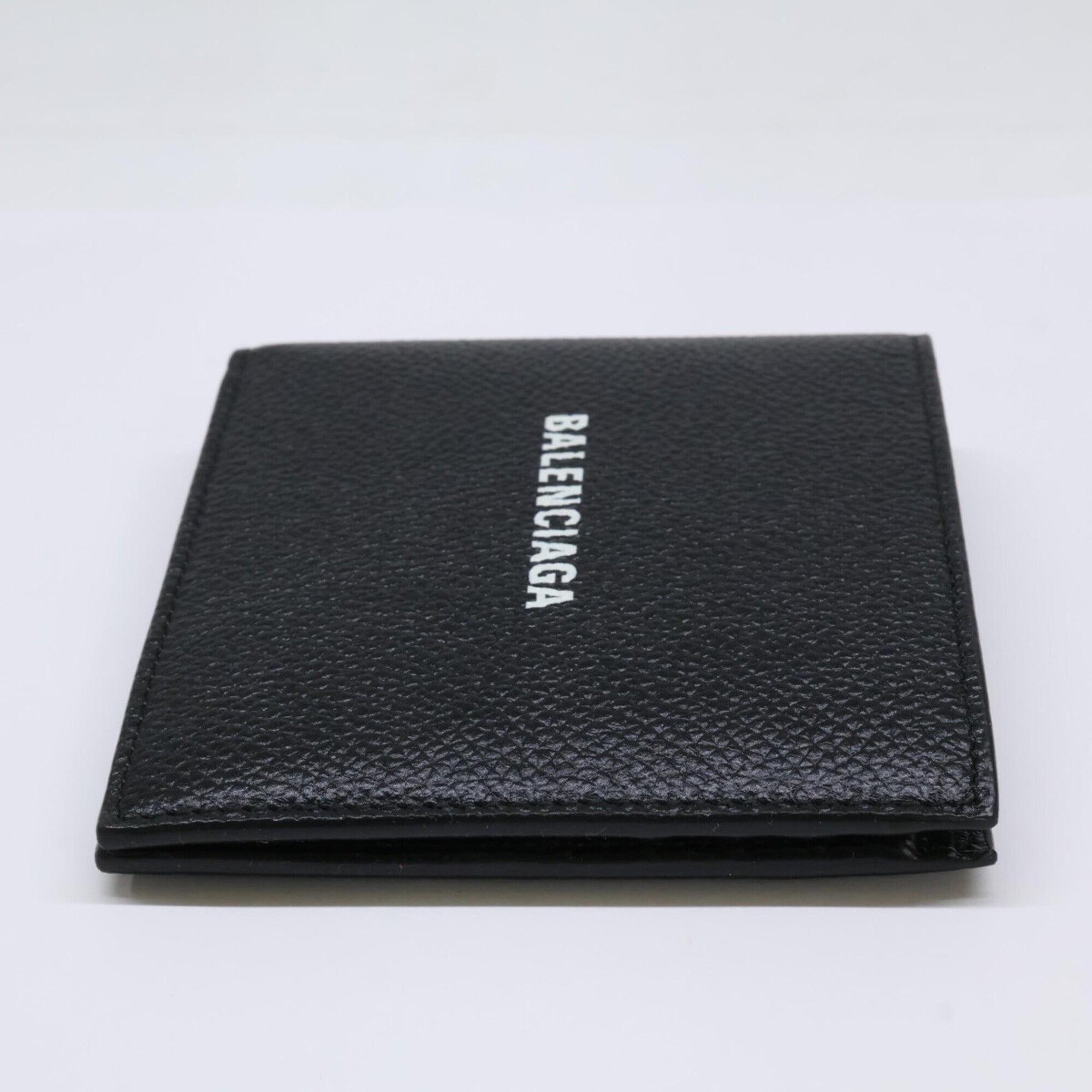 Balenciaga Black White Leather Wallet (Bi-Fold) (Pre-Owned)