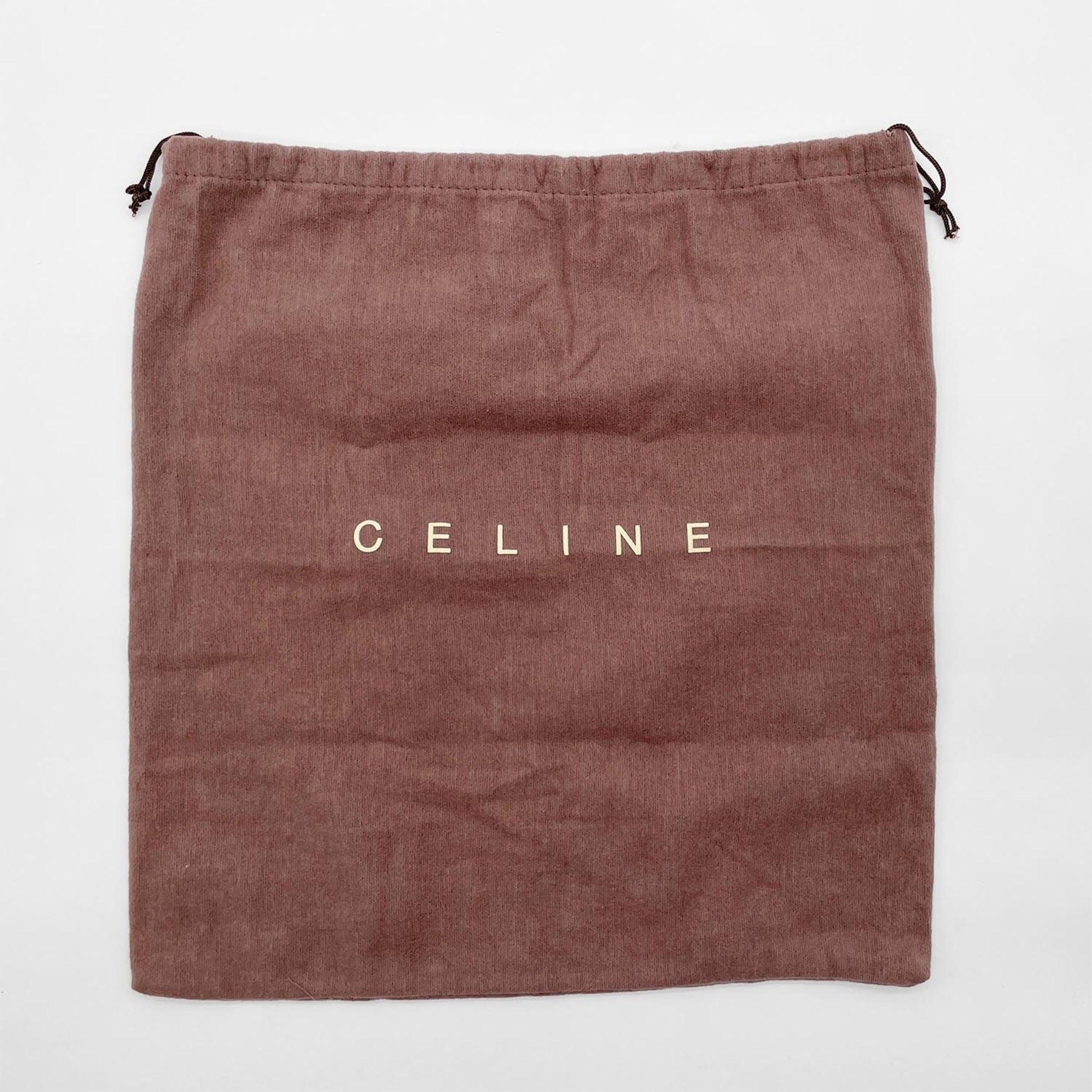 Celine Red Color Canvas Leather Sling Bag (Pre-Owned)
