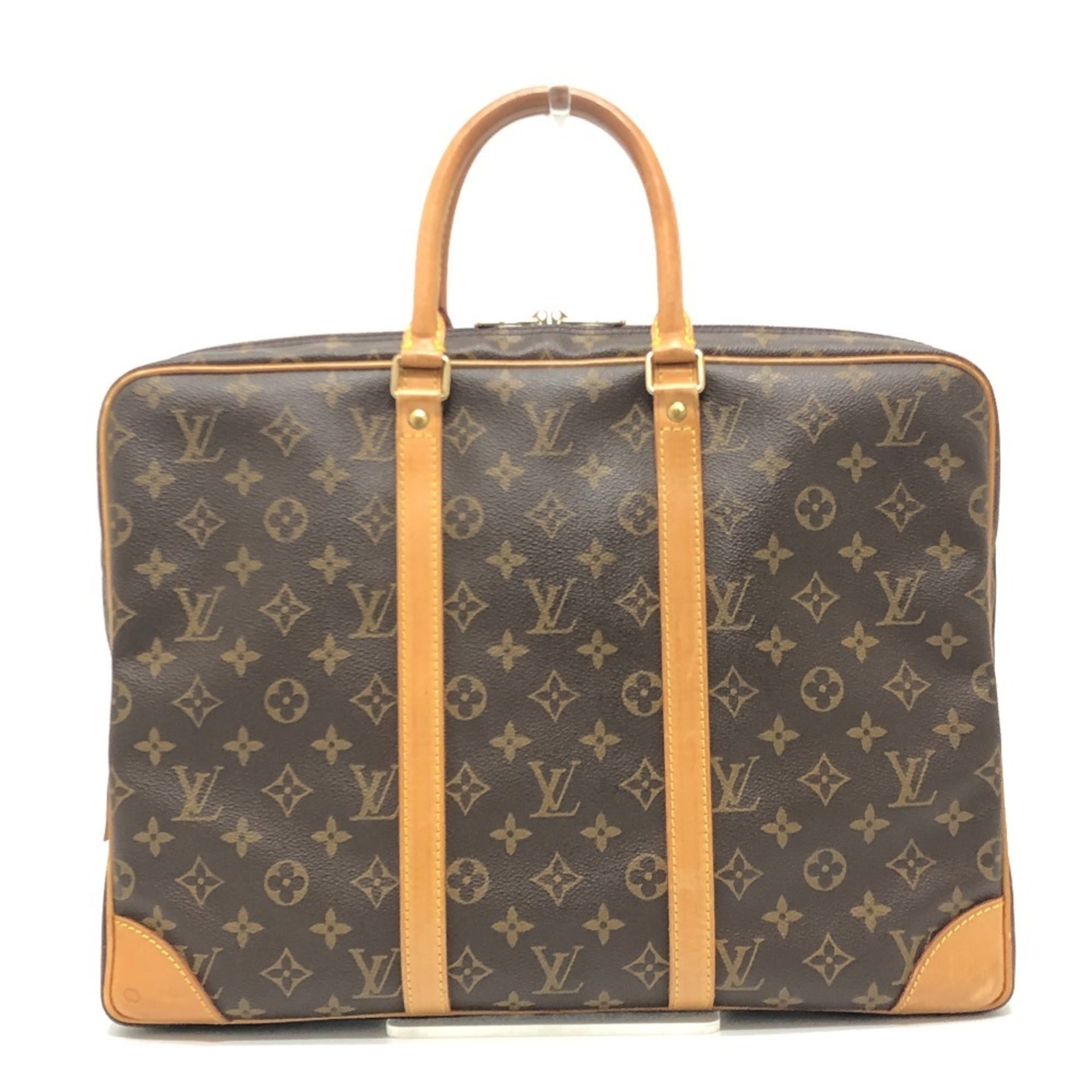 Louis Vuitton Brown Monogram Monogram Briefcase (Pre-Owned)