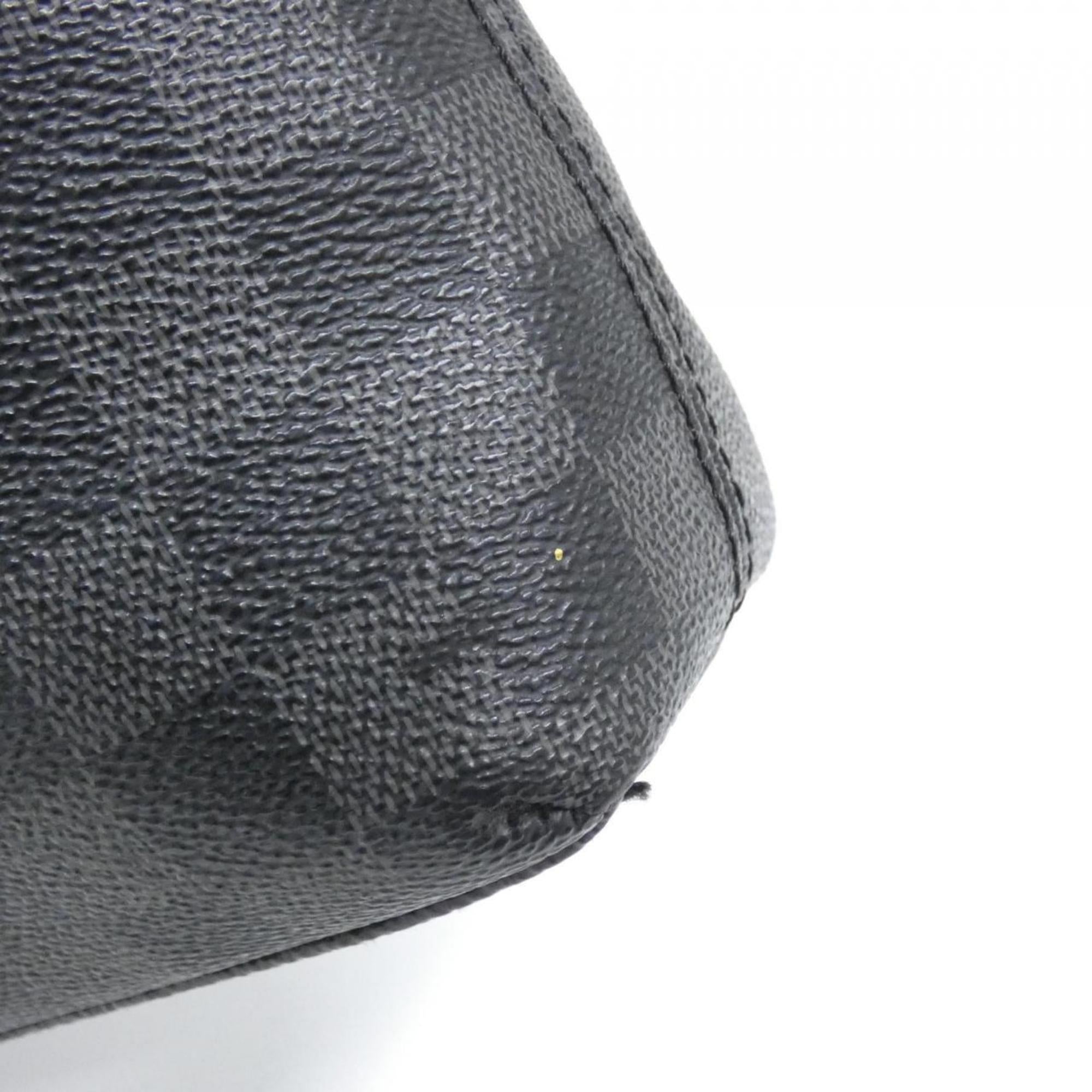 Louis Vuitton Graphite Coated Canvas Shoulder Bag (Pre-Owned)