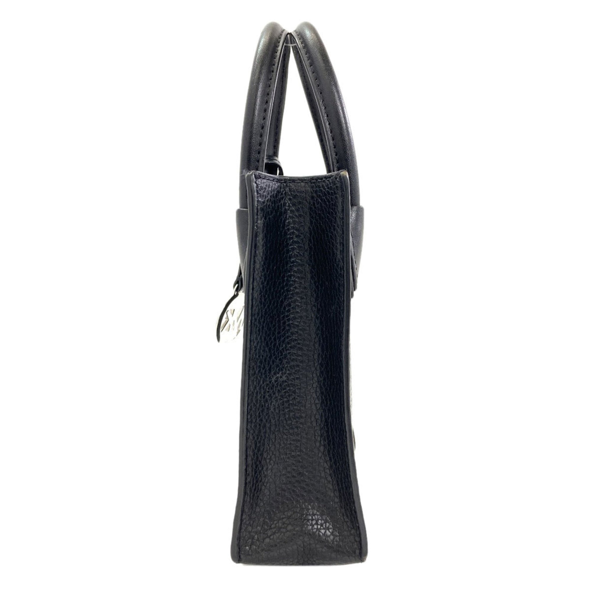 Michael Kors Black Leather Handbag (Pre-Owned)