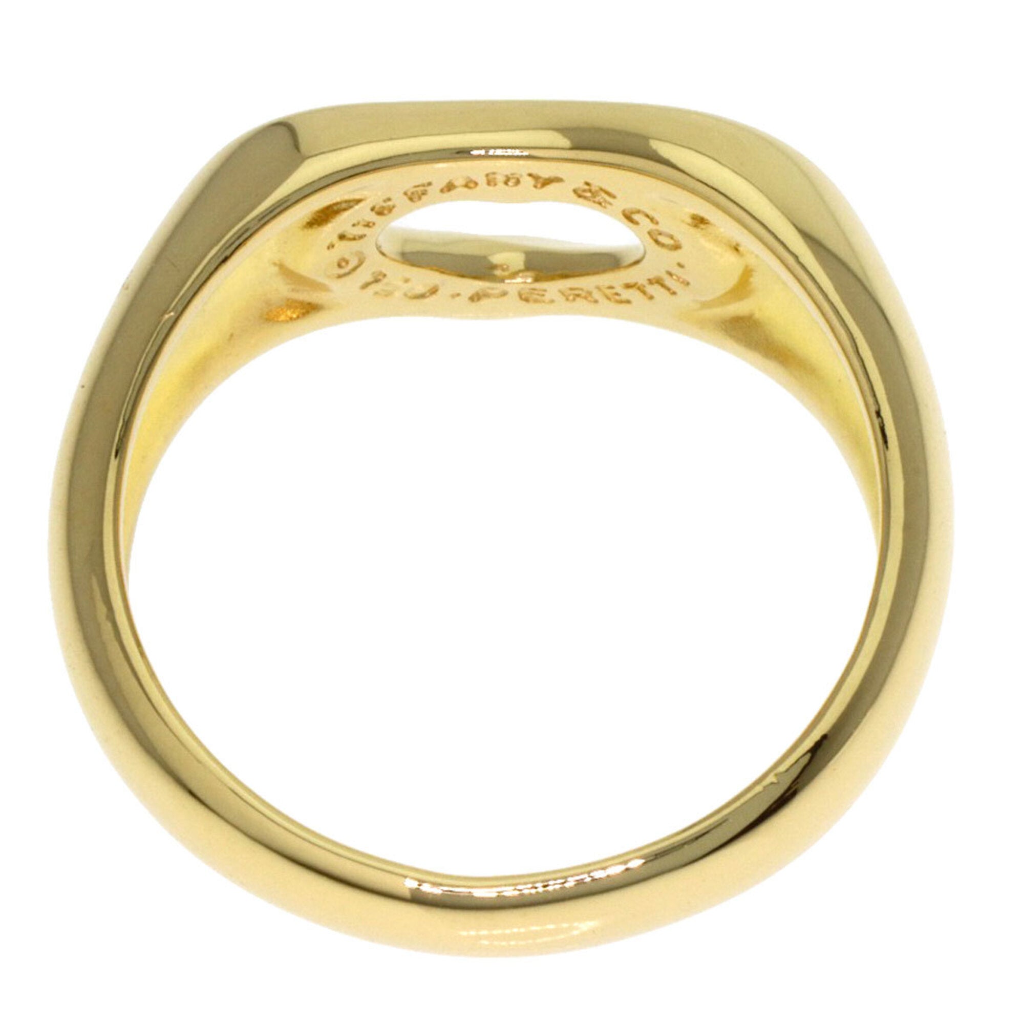 Tiffany Open Heart Yellow Gold (18K) Band Ring (Pre-Owned)