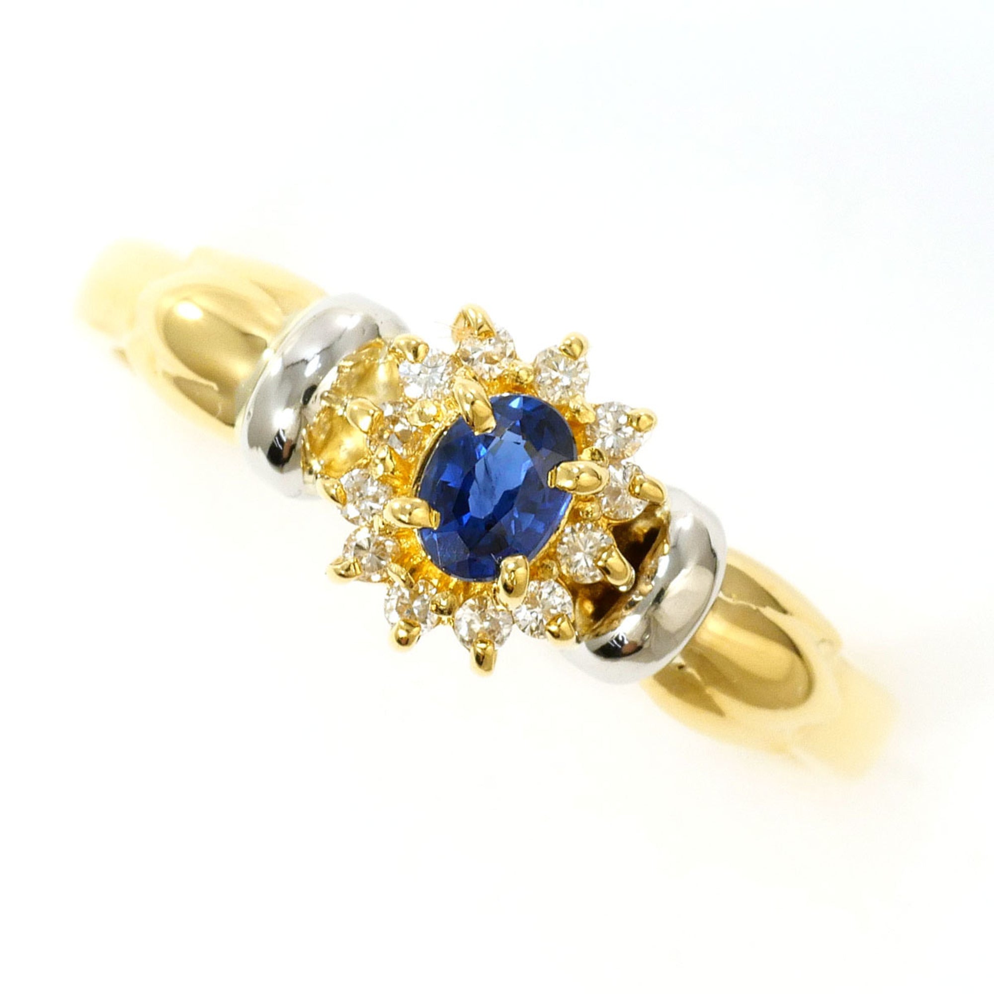 Unbranded Platinum Yellow Gold Yellow Gold (18K) Platinum 900 Band Ring (Pre-Owned)