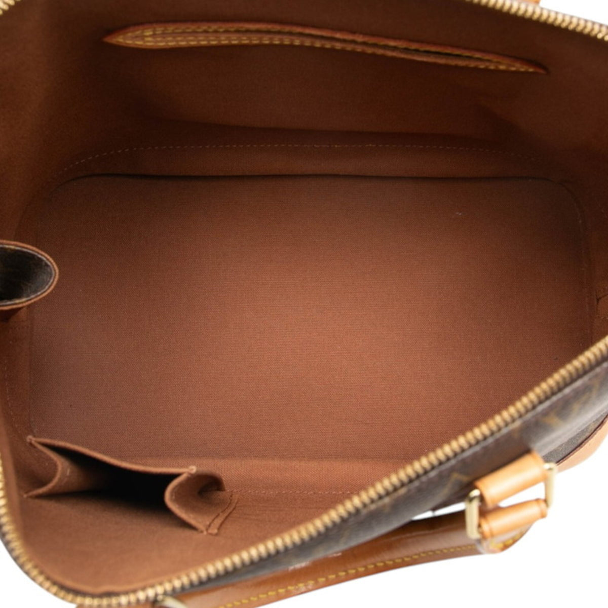 Louis Vuitton Monogram Brown Pvc Leather Handbag (Pre-Owned)
