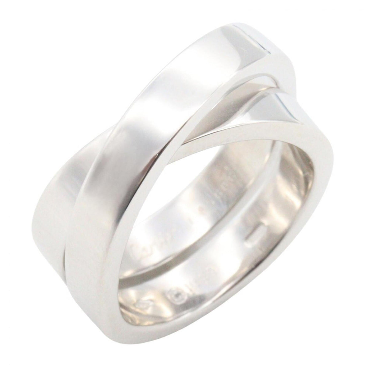 Cartier Silver White Gold (18K) Band Ring (Pre-Owned)