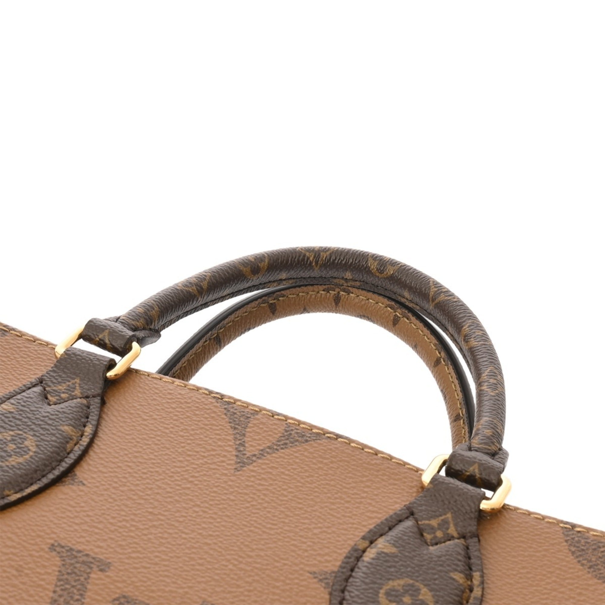 Louis Vuitton Brown Monogram Handbag Pouch (Pre-Owned)