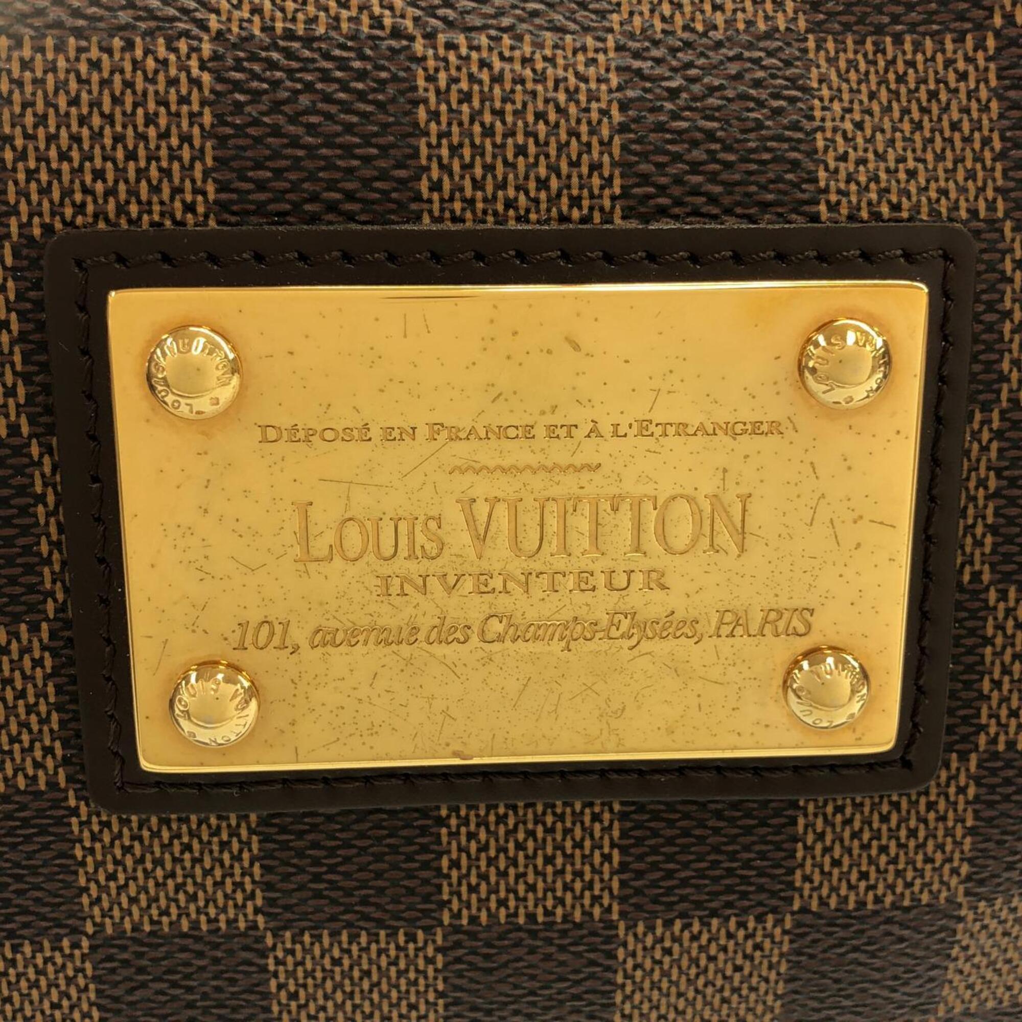 Louis Vuitton Damier Ebene Coated Canvas Shoulder Bag (Pre-Owned)