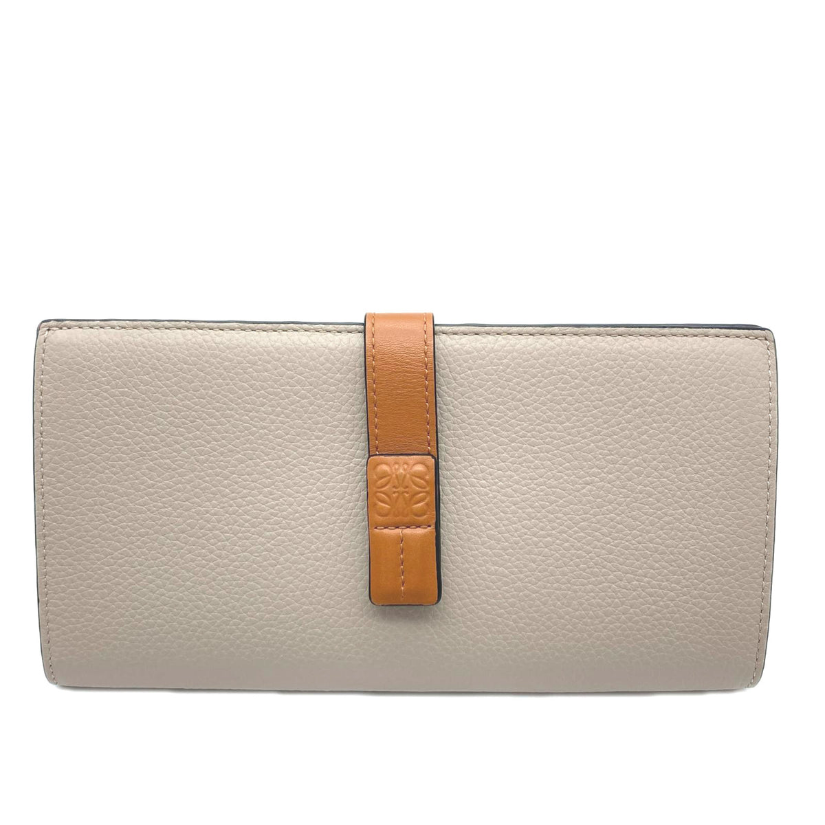 Loewe Beige Brown Orange Long Wallet (Bi-Fold) (Pre-Owned)