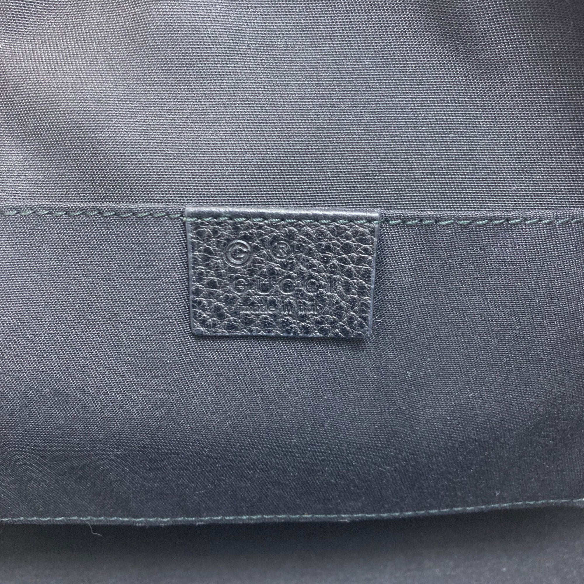 Gucci Black Leather Handbag (Pre-Owned)
