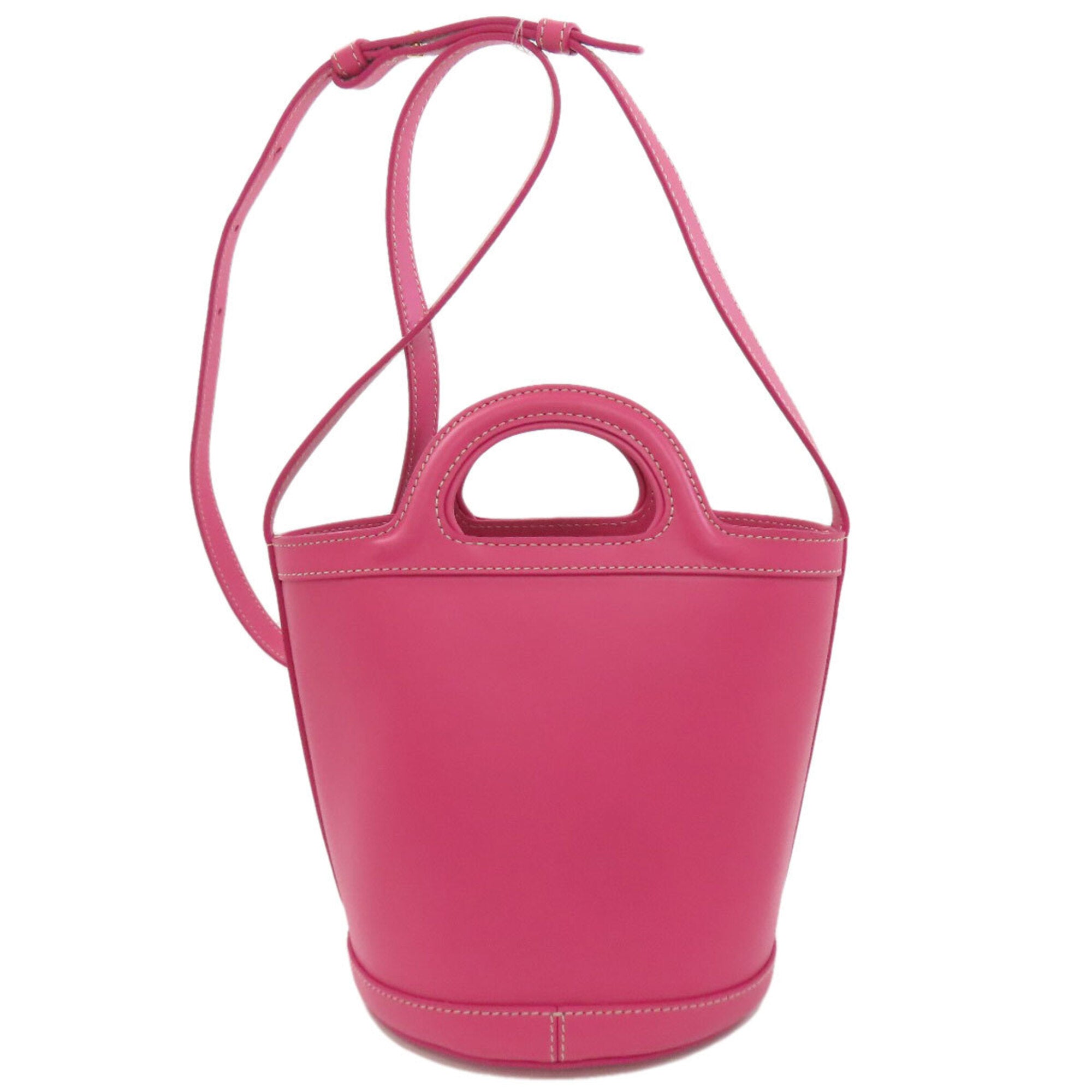 Marni Pink Leather Shoulder Bag (Pre-Owned)