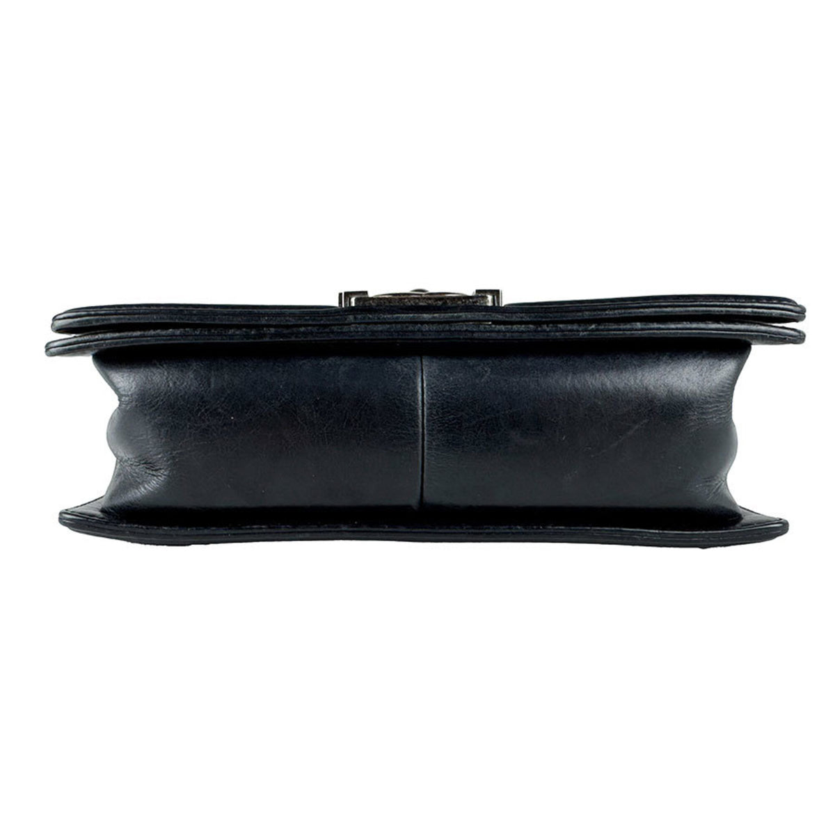 Chanel Black Leather Shoulder Bag (Pre-Owned)